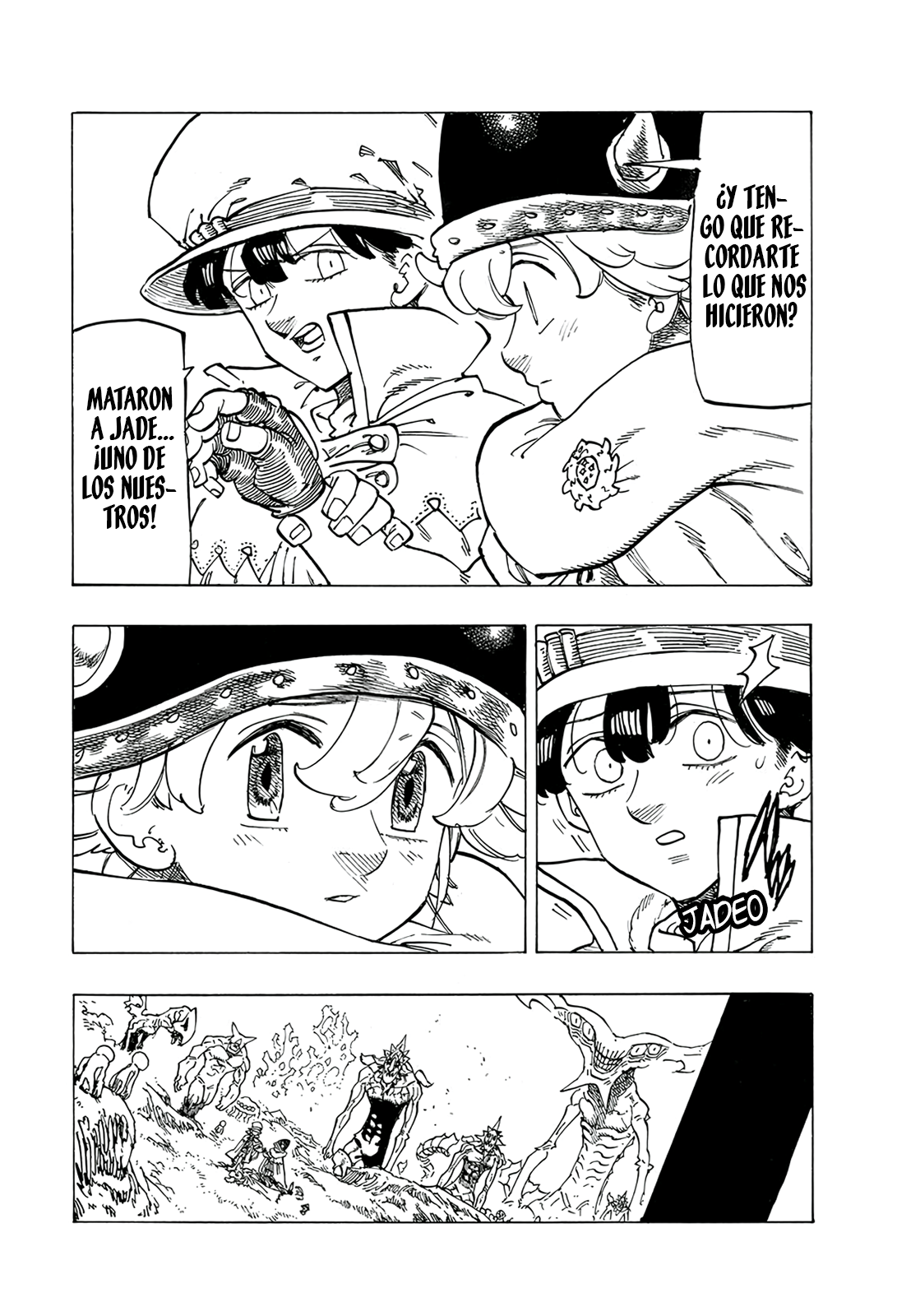 Mokushiroku no Yonkishi Capitulo 106: El Salvador página 10