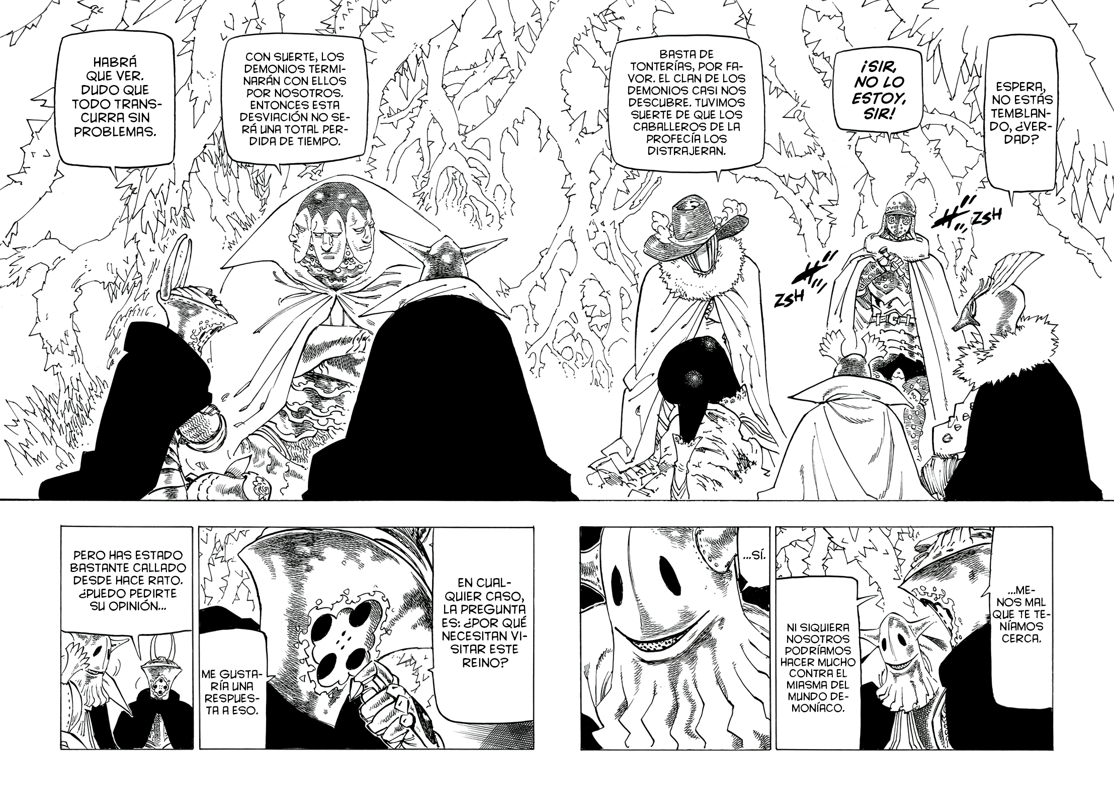 Mokushiroku no Yonkishi Capitulo 106: El Salvador página 12