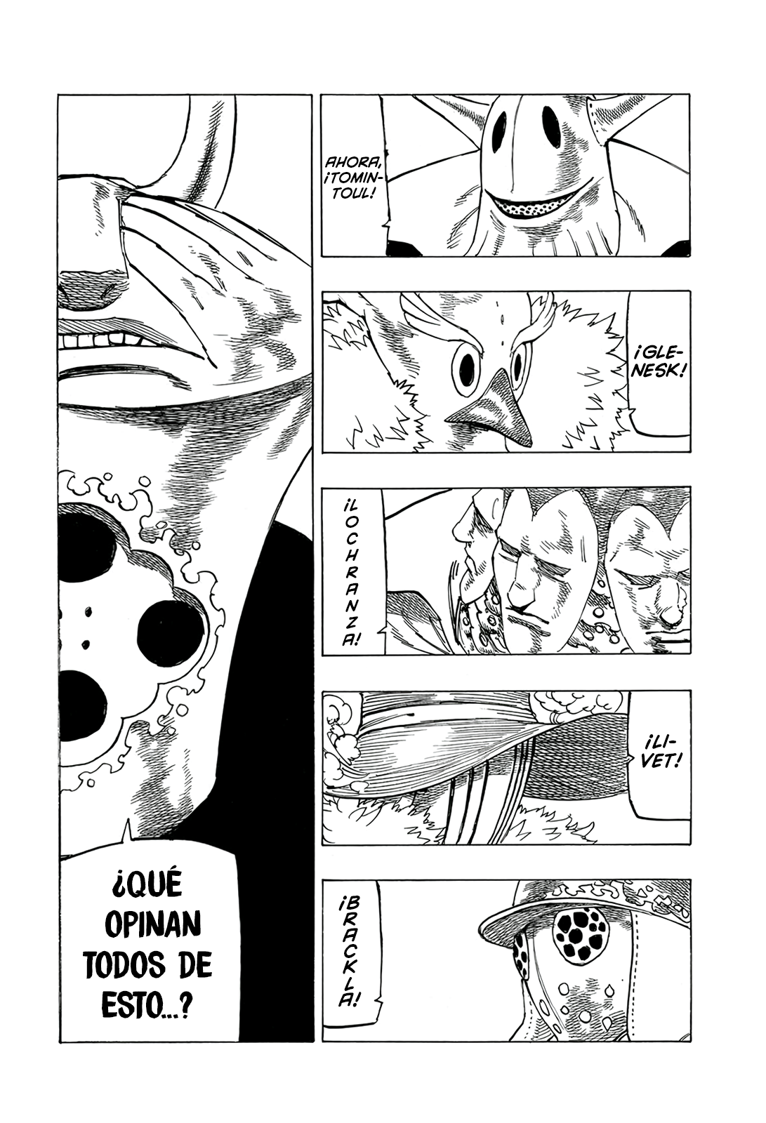 Mokushiroku no Yonkishi Capitulo 106: El Salvador página 14
