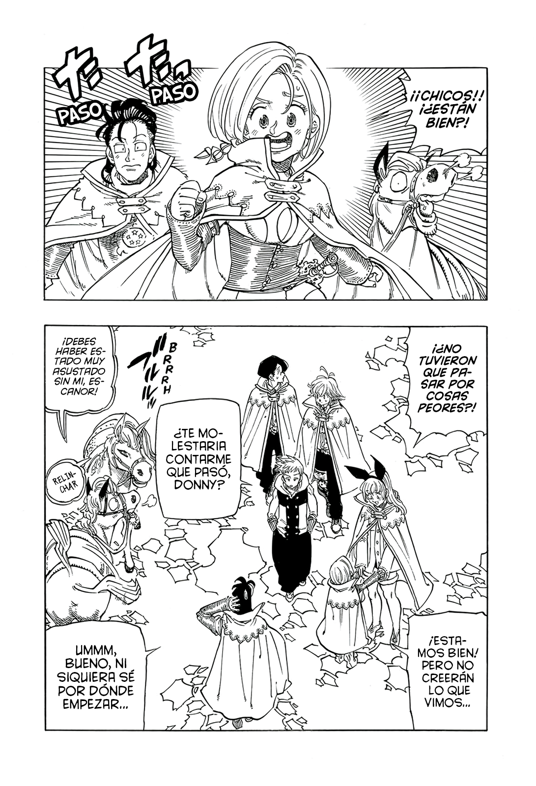 Mokushiroku no Yonkishi Capitulo 106: El Salvador página 2