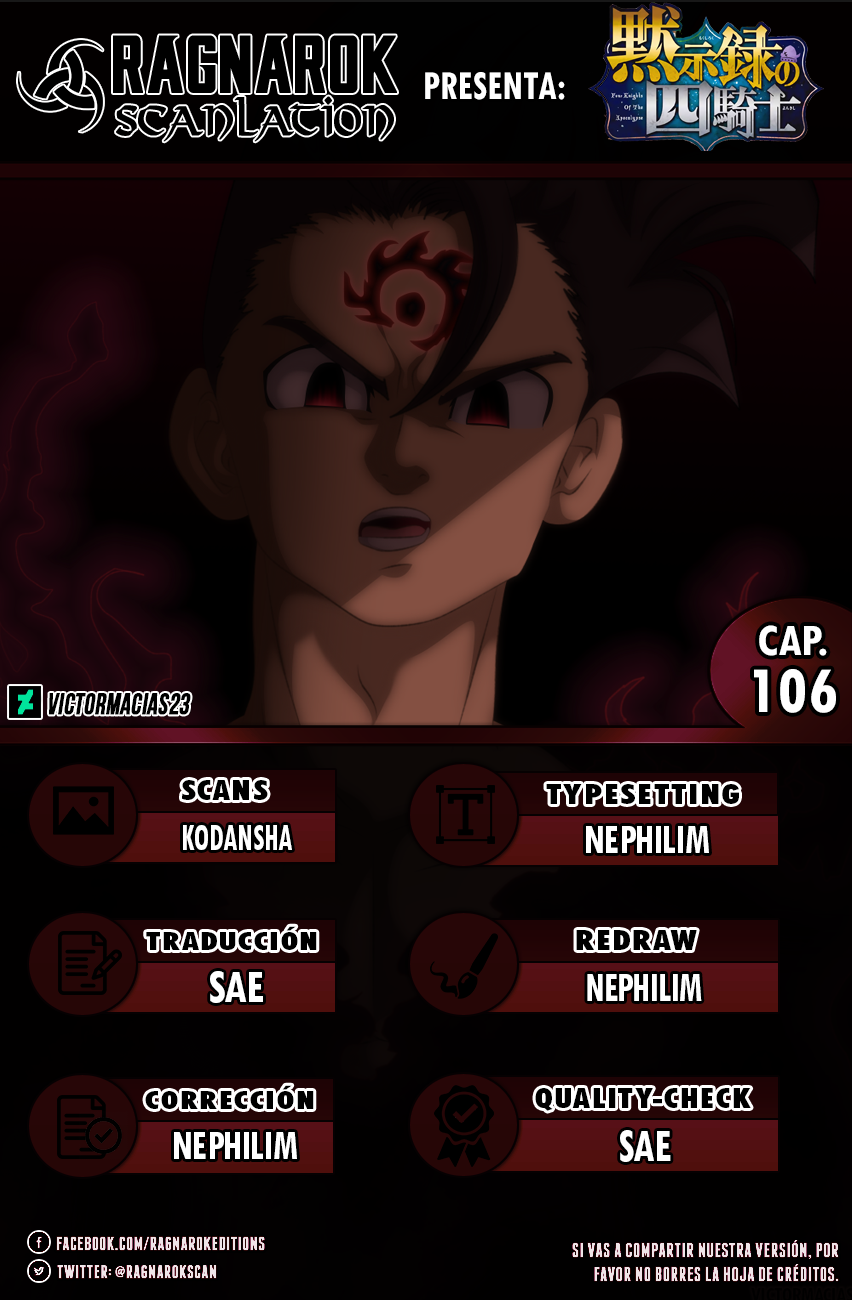 Mokushiroku no Yonkishi Capitulo 106: El Salvador página 20