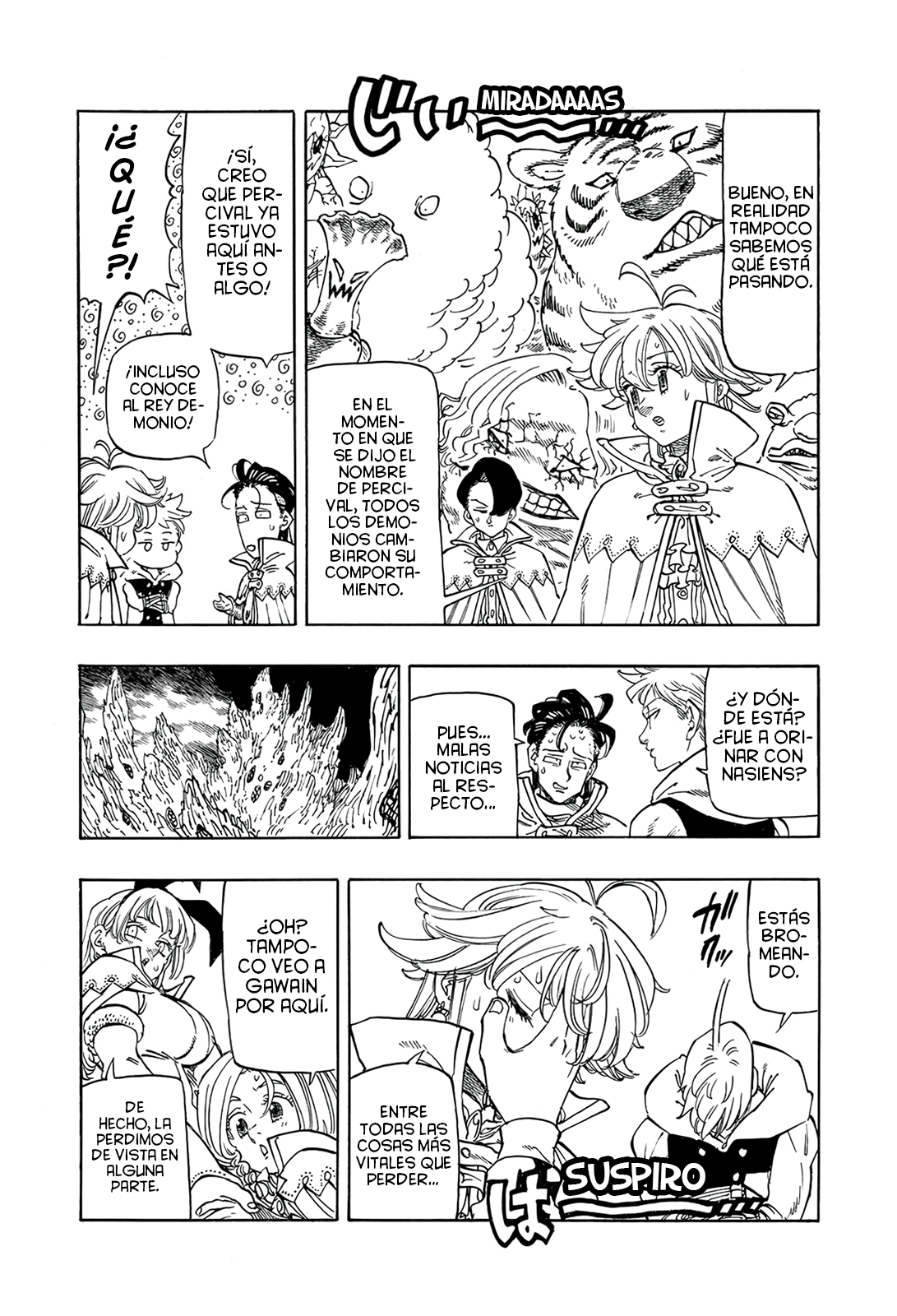 Mokushiroku no Yonkishi Capitulo 106: El Salvador página 3