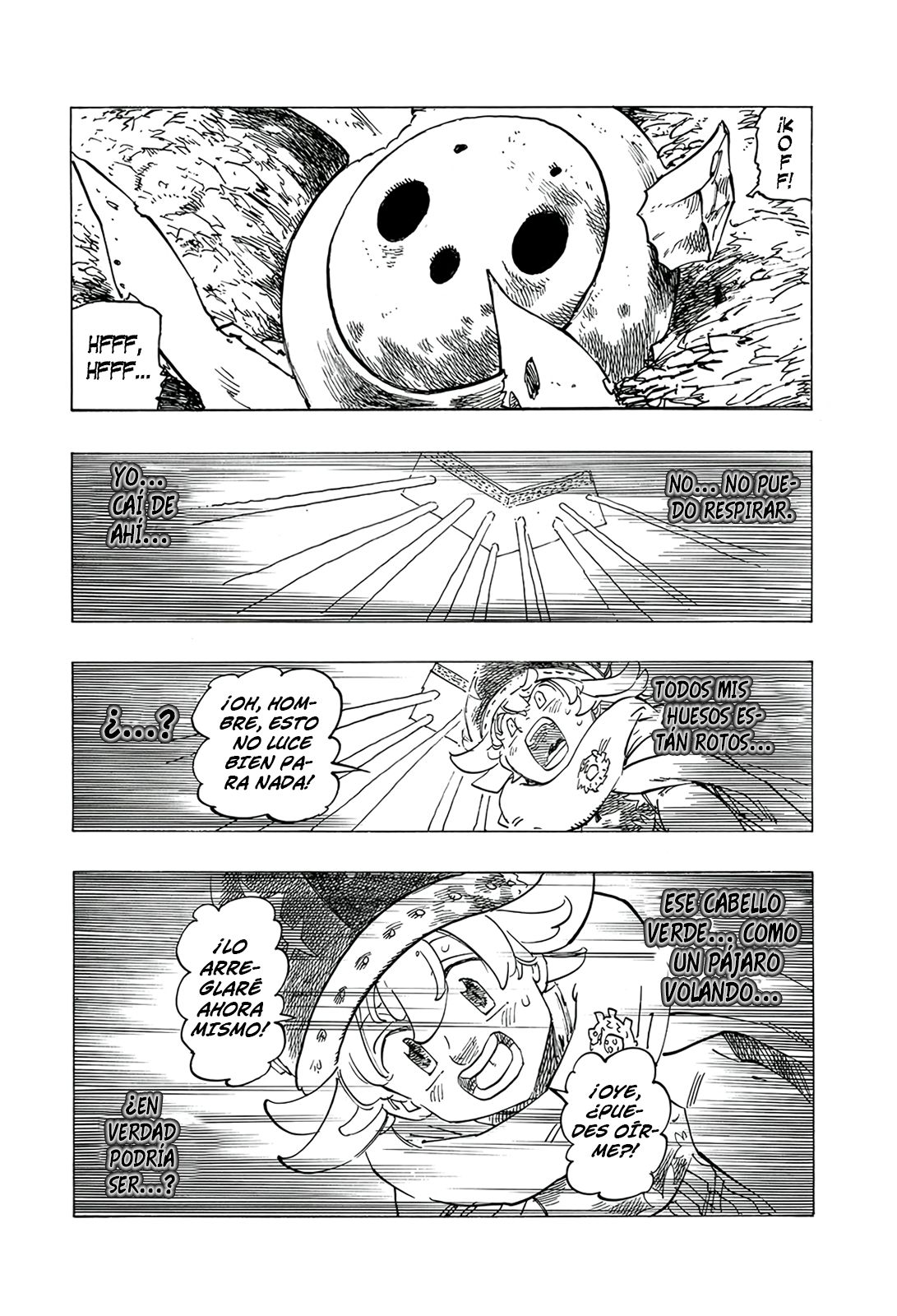 Mokushiroku no Yonkishi Capitulo 106: El Salvador página 7