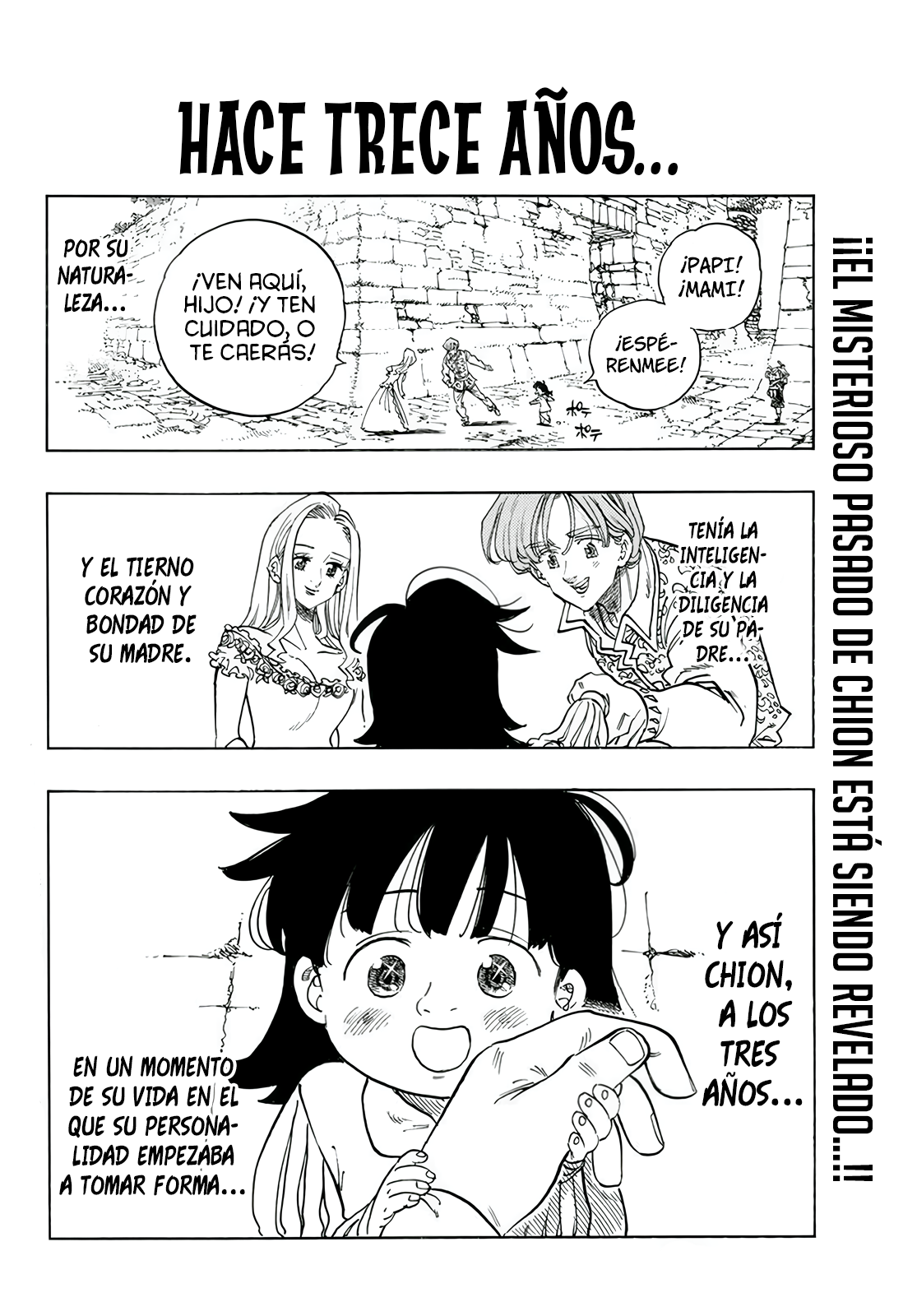Mokushiroku no Yonkishi Capitulo 107.5: El Calvario de Chion página 4