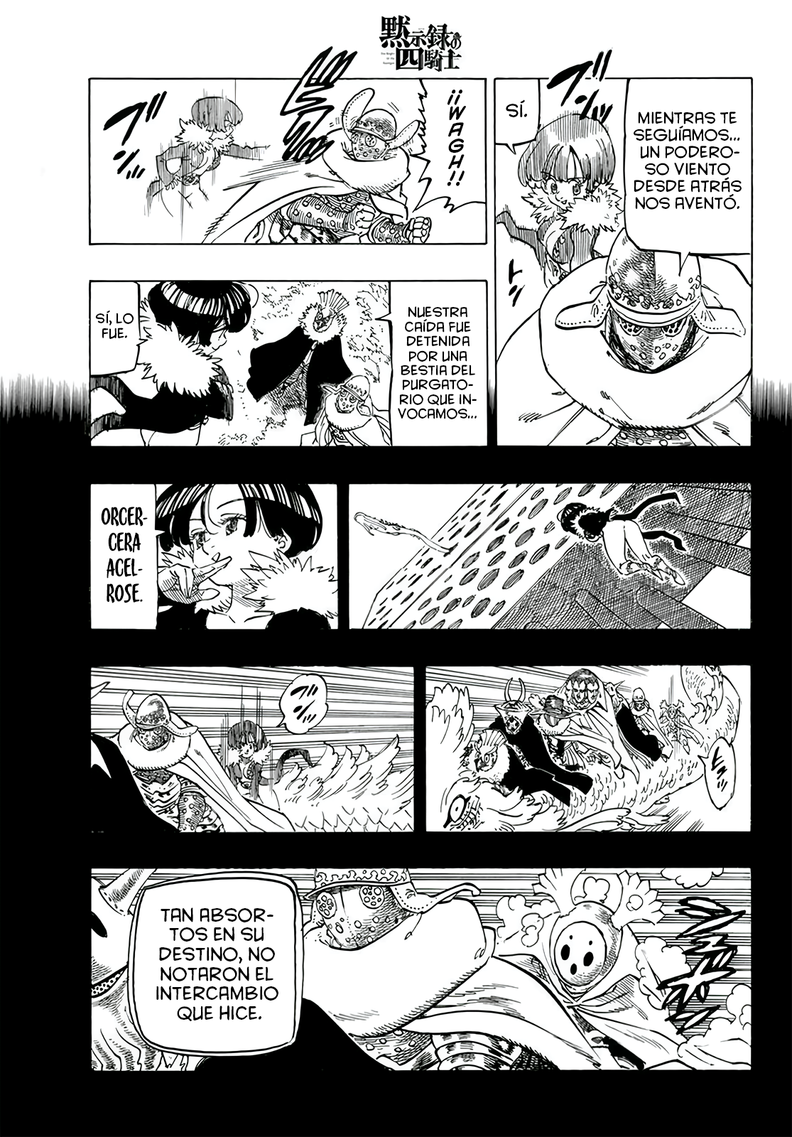 Mokushiroku no Yonkishi Capitulo 107: La Soledad de la Niña Salvaje página 3