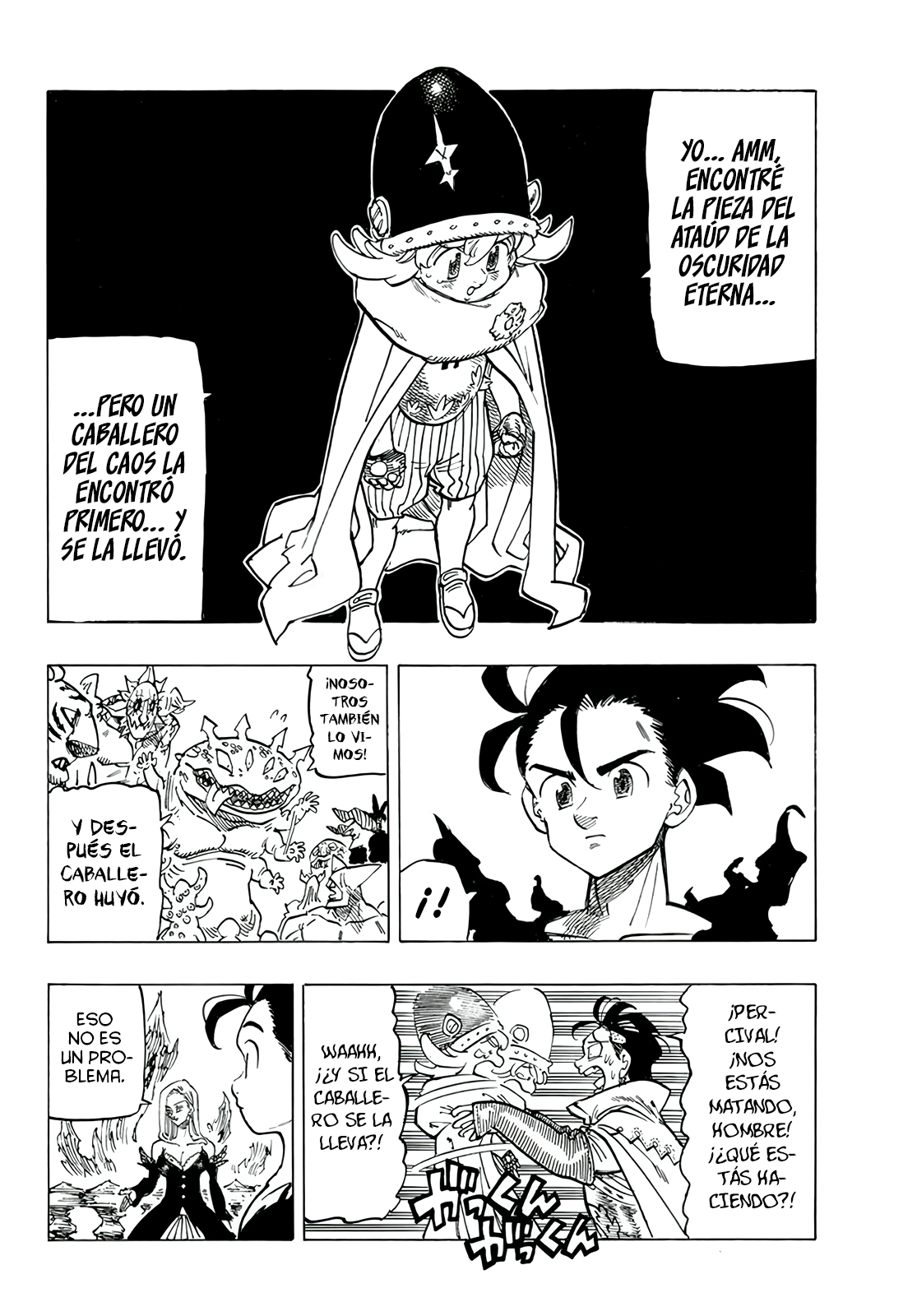 Mokushiroku no Yonkishi Capitulo 108: Behemoth de la Calamidad página 15