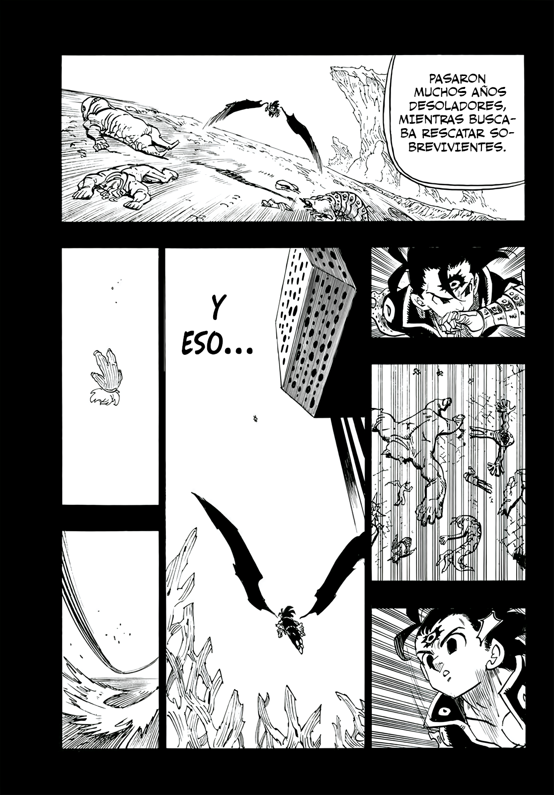 Mokushiroku no Yonkishi Capitulo 108: Behemoth de la Calamidad página 8