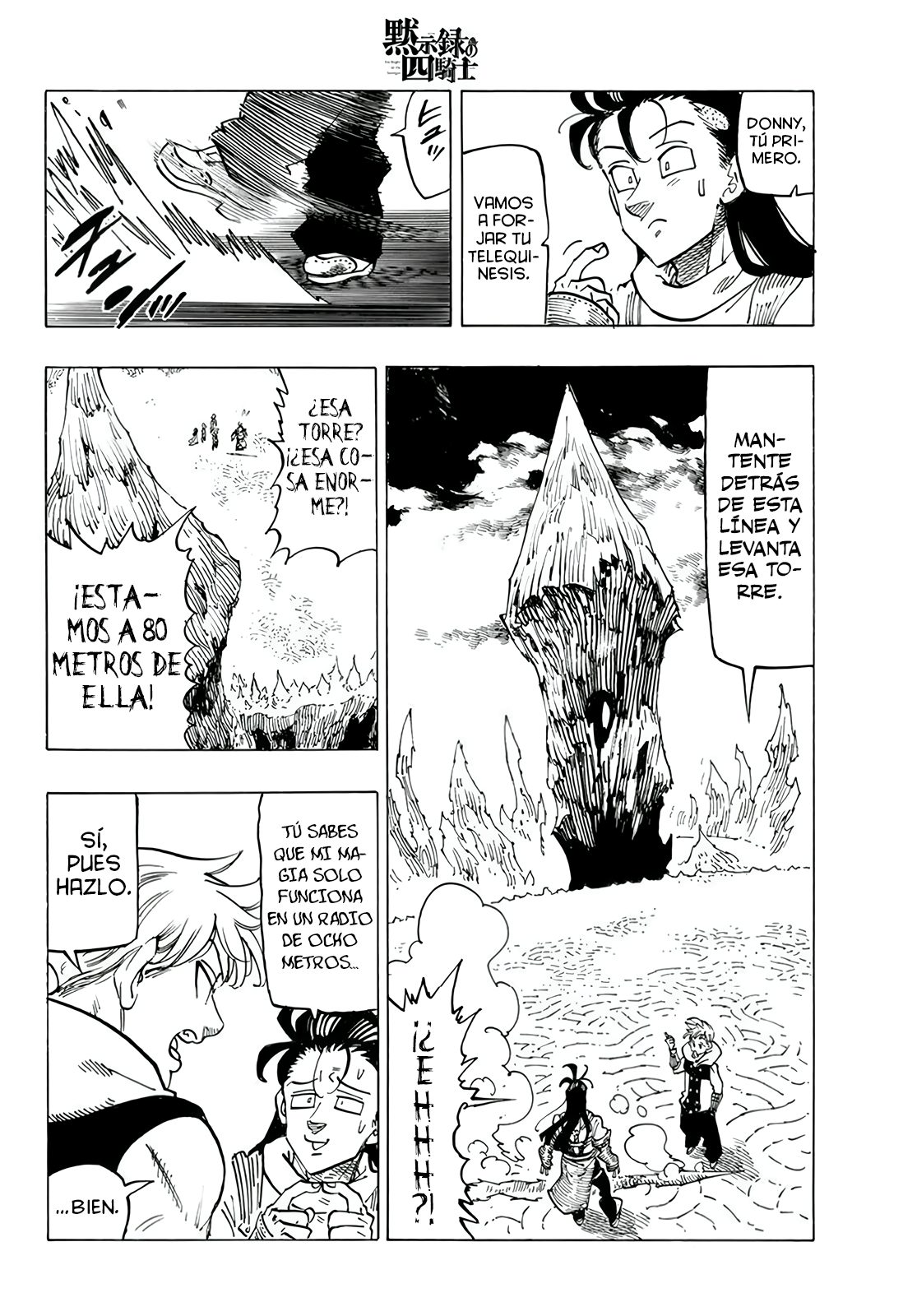 Mokushiroku no Yonkishi Capitulo 109: Una Semana de Pruebas página 10