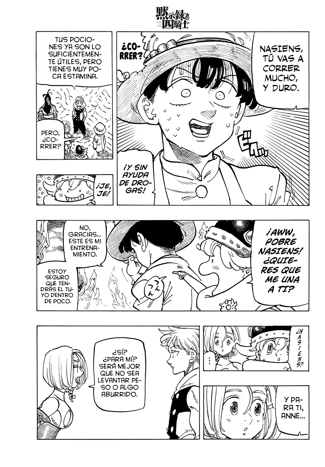 Mokushiroku no Yonkishi Capitulo 109: Una Semana de Pruebas página 11