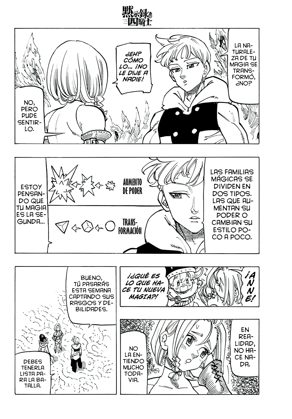 Mokushiroku no Yonkishi Capitulo 109: Una Semana de Pruebas página 12