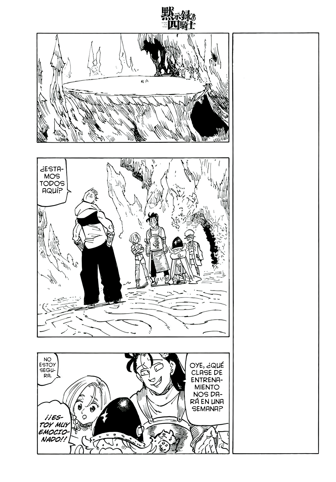 Mokushiroku no Yonkishi Capitulo 109: Una Semana de Pruebas página 9