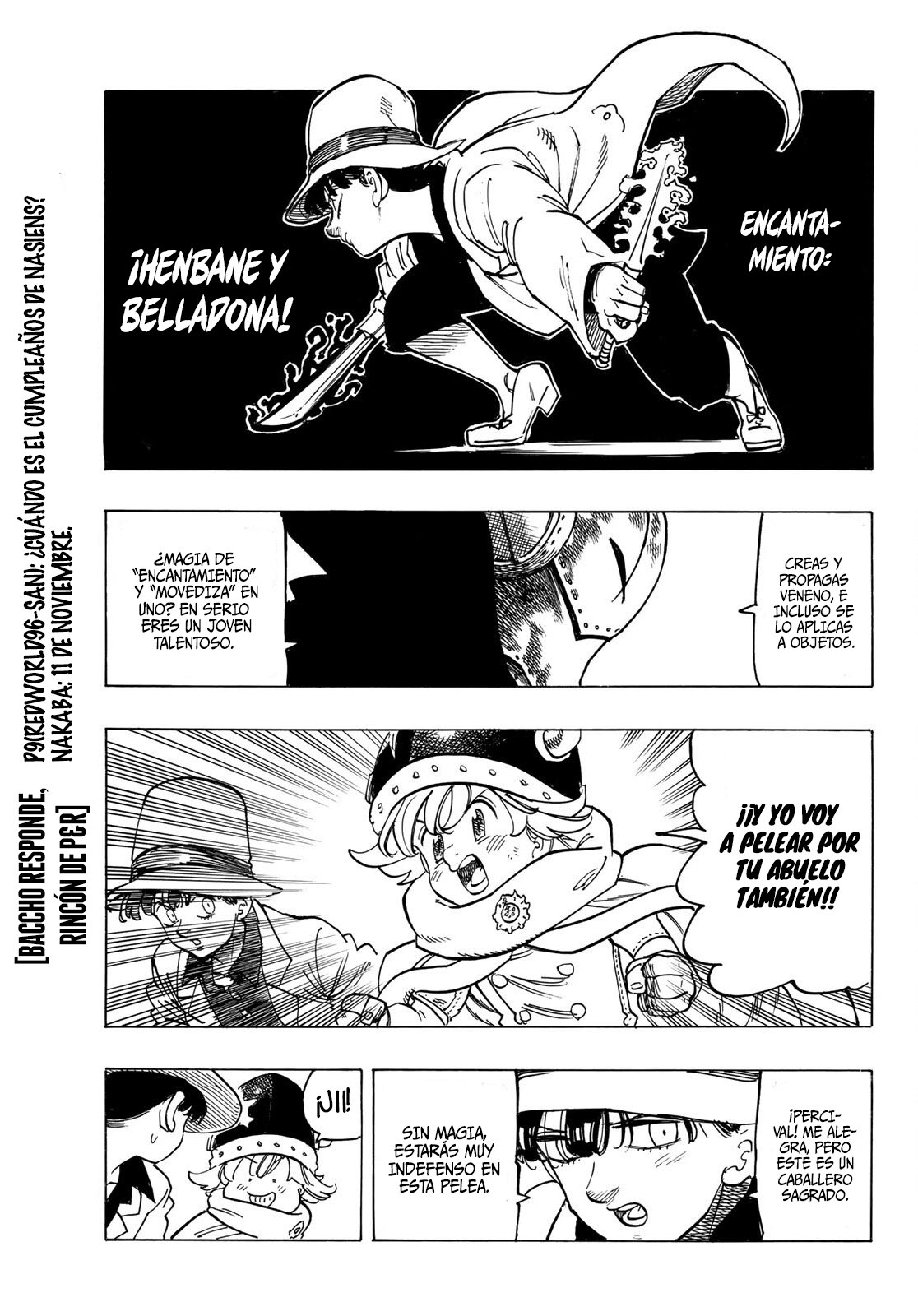 Mokushiroku no Yonkishi Capitulo 11: La ira de Percival página 10