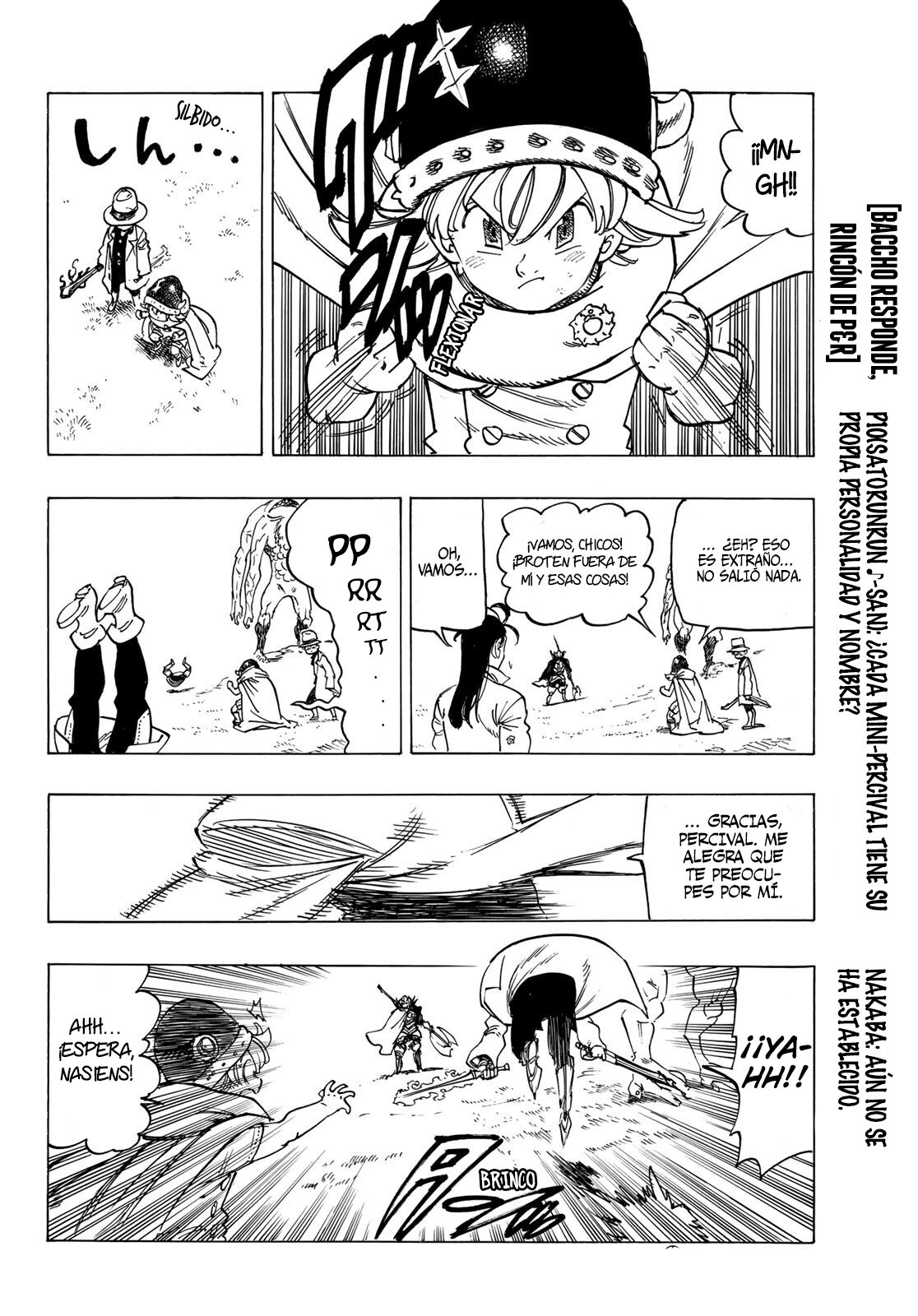 Mokushiroku no Yonkishi Capitulo 11: La ira de Percival página 11