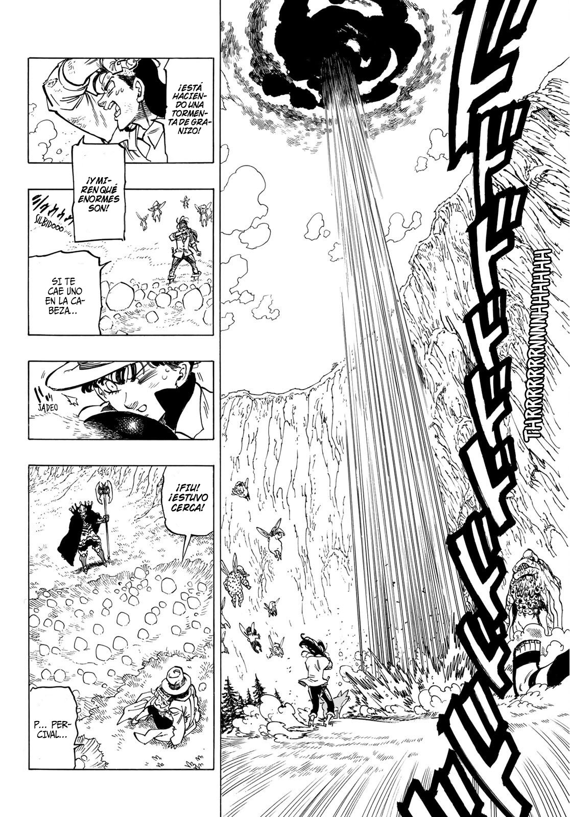 Mokushiroku no Yonkishi Capitulo 11: La ira de Percival página 13