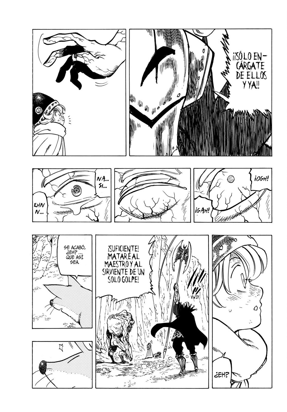Mokushiroku no Yonkishi Capitulo 11: La ira de Percival página 16