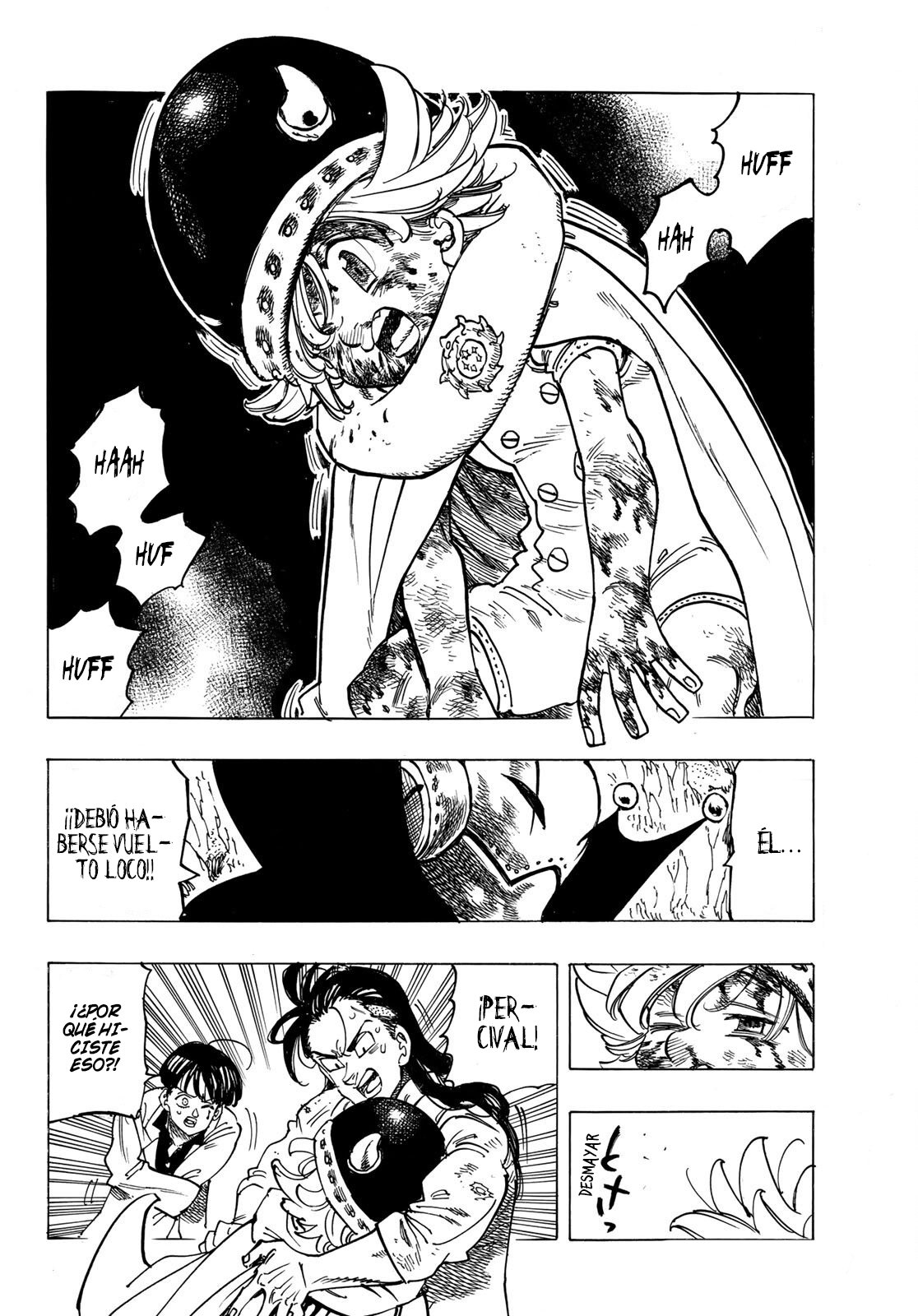 Mokushiroku no Yonkishi Capitulo 11: La ira de Percival página 19