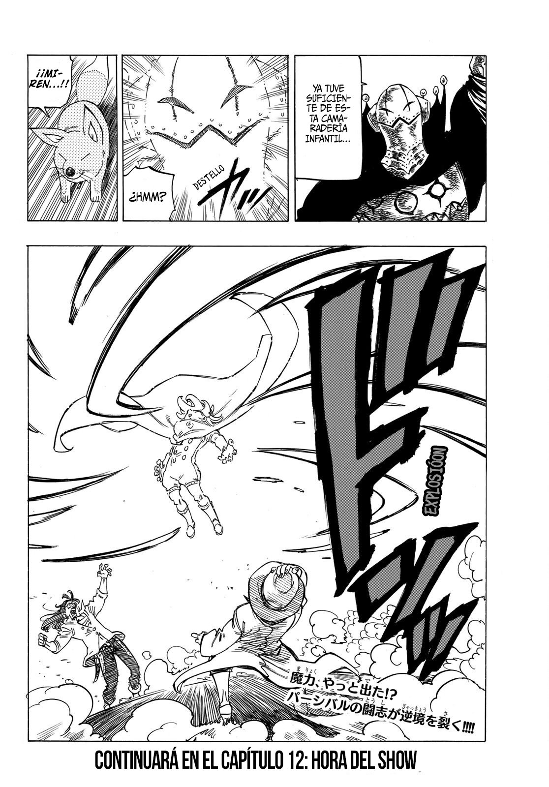 Mokushiroku no Yonkishi Capitulo 11: La ira de Percival página 21