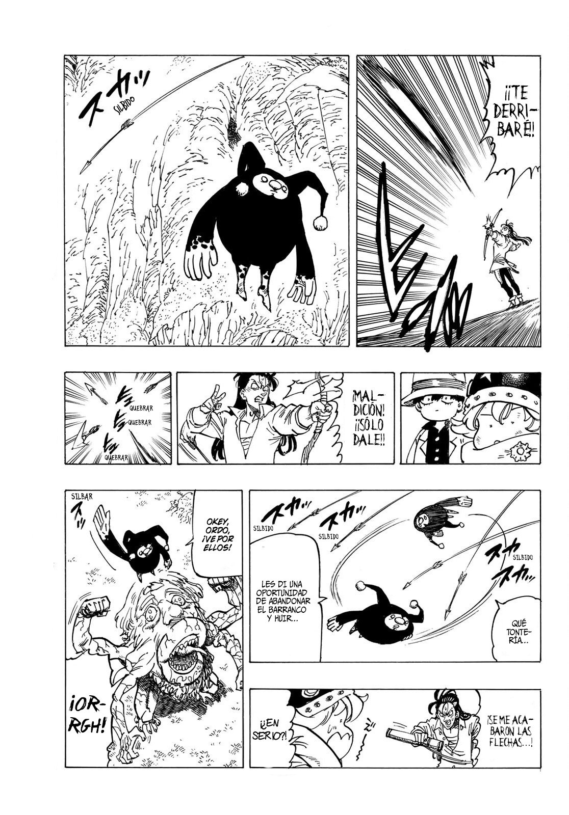 Mokushiroku no Yonkishi Capitulo 11: La ira de Percival página 4