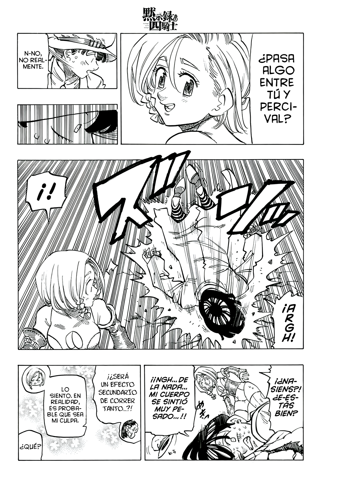 Mokushiroku no Yonkishi Capitulo 110: En Búsqueda de Fuerza página 10