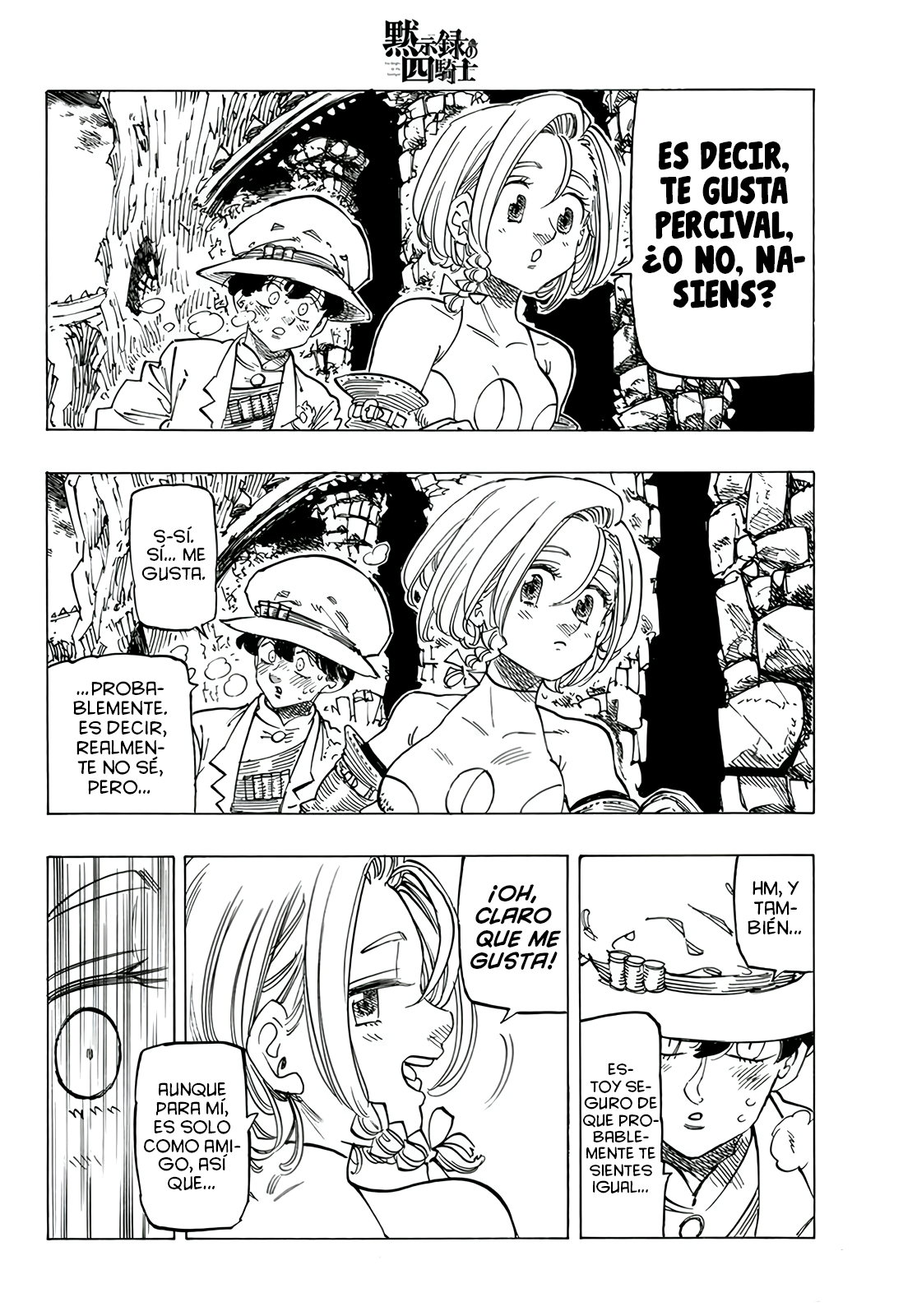 Mokushiroku no Yonkishi Capitulo 110: En Búsqueda de Fuerza página 14