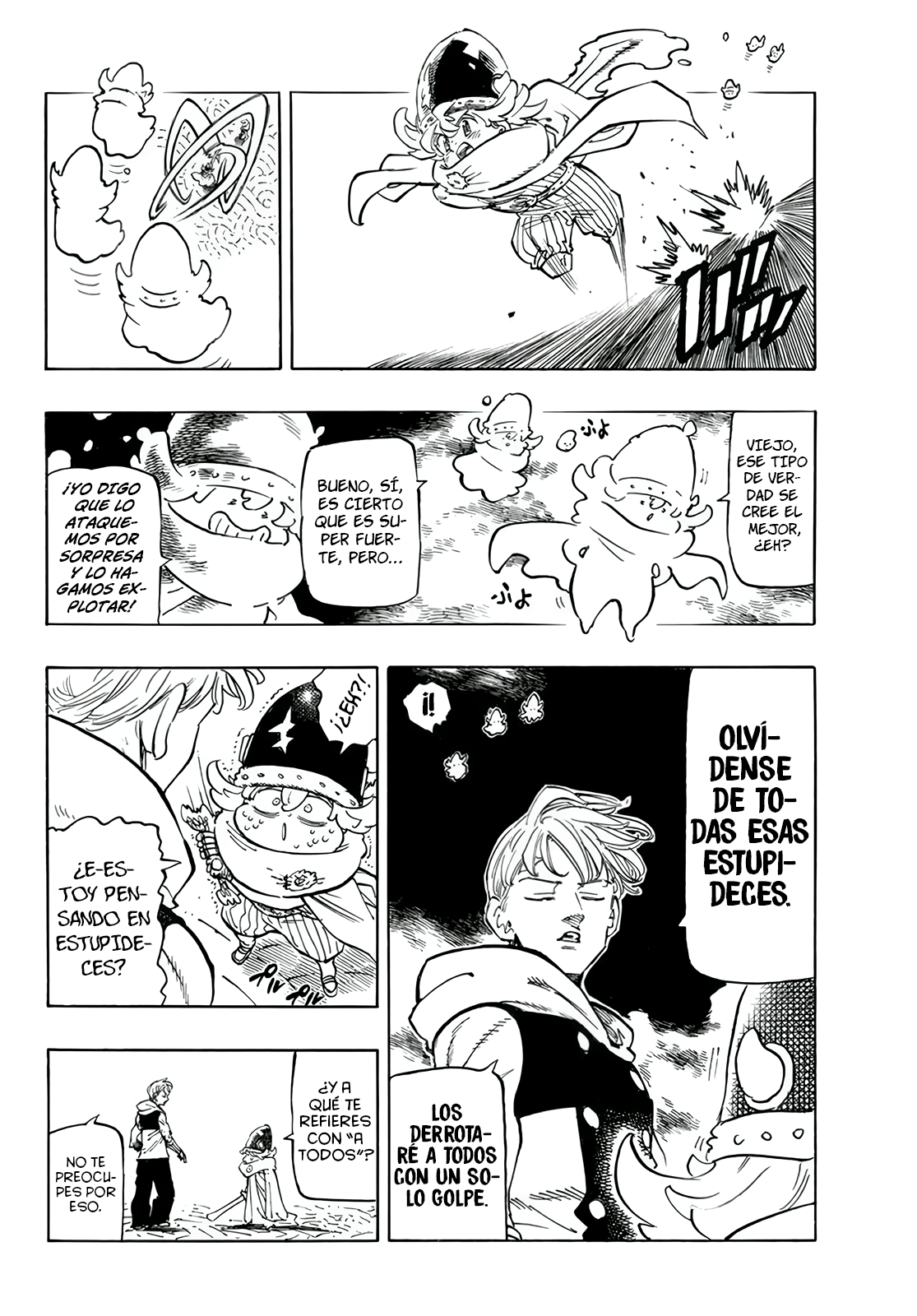 Mokushiroku no Yonkishi Capitulo 110: En Búsqueda de Fuerza página 6