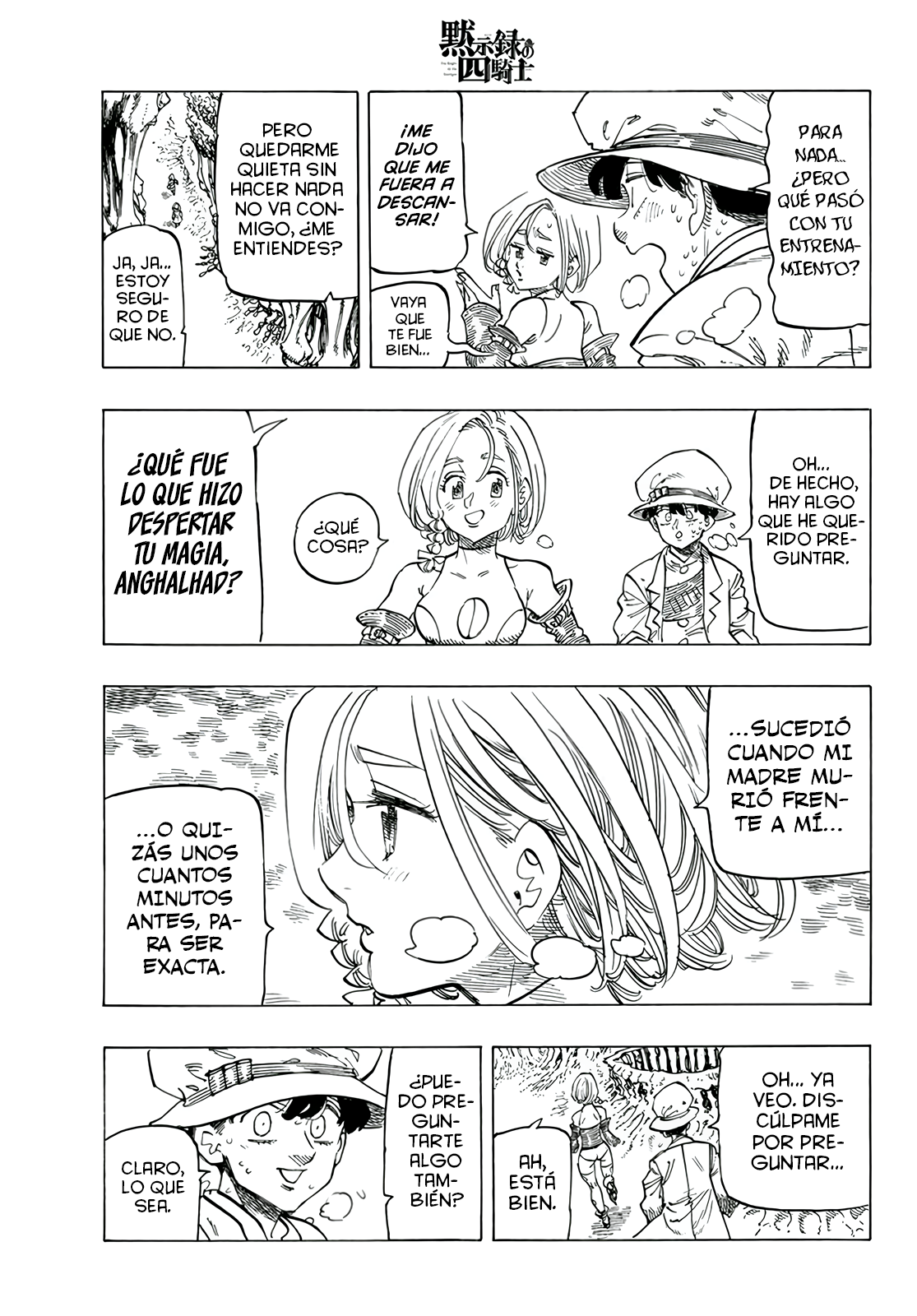 Mokushiroku no Yonkishi Capitulo 110: En Búsqueda de Fuerza página 9