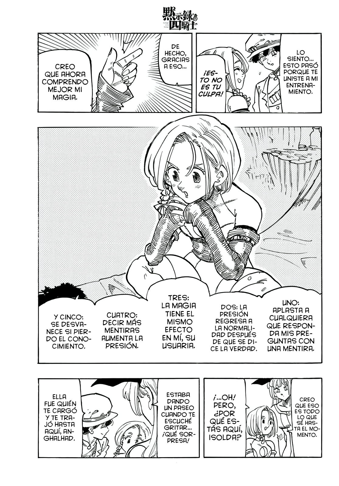 Mokushiroku no Yonkishi Capitulo 111: Hoy Soy Más Fuerte que Ayer página 14