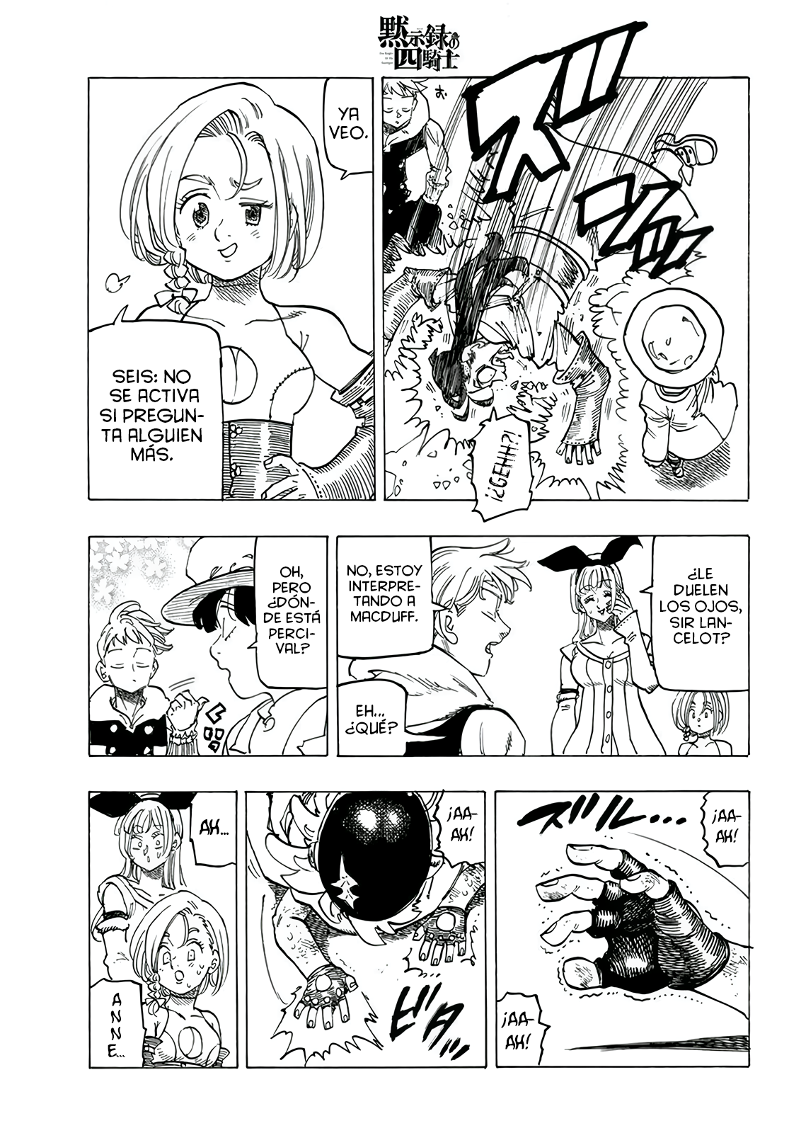 Mokushiroku no Yonkishi Capitulo 111: Hoy Soy Más Fuerte que Ayer página 18