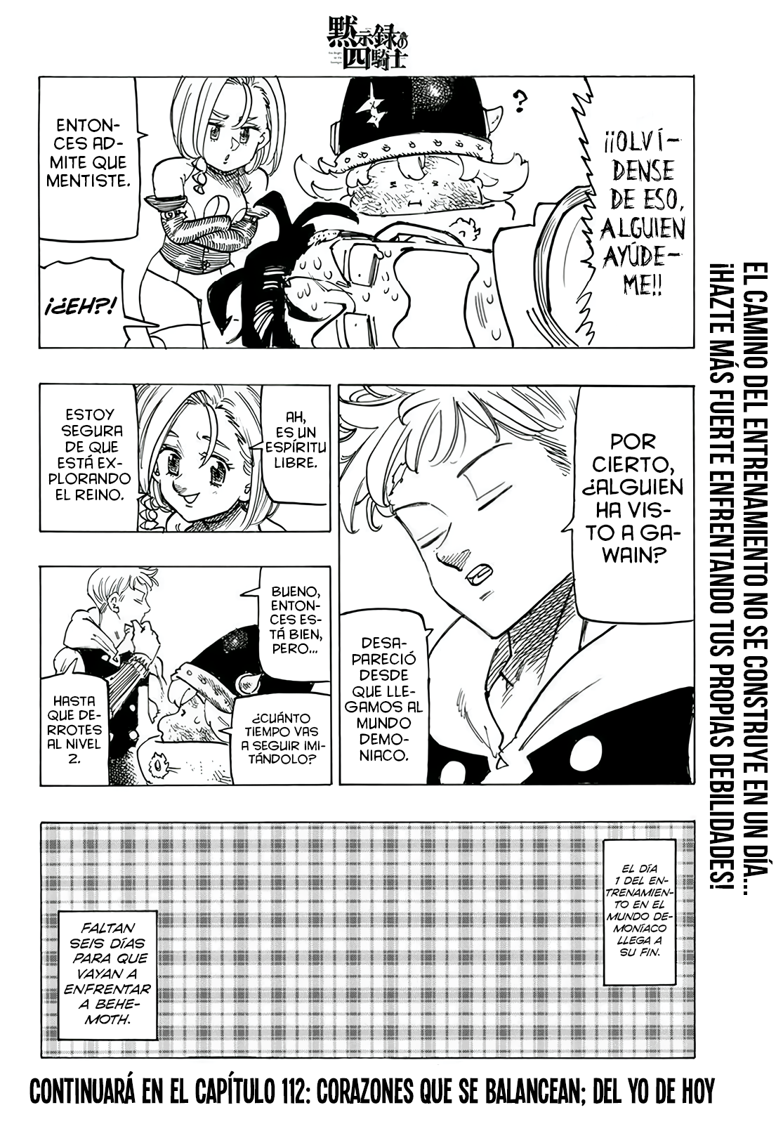 Mokushiroku no Yonkishi Capitulo 111: Hoy Soy Más Fuerte que Ayer página 21
