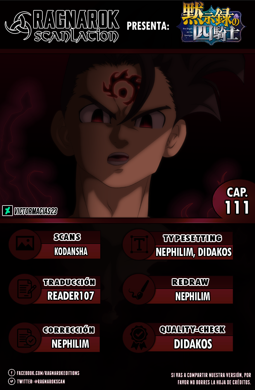 Mokushiroku no Yonkishi Capitulo 111: Hoy Soy Más Fuerte que Ayer página 23
