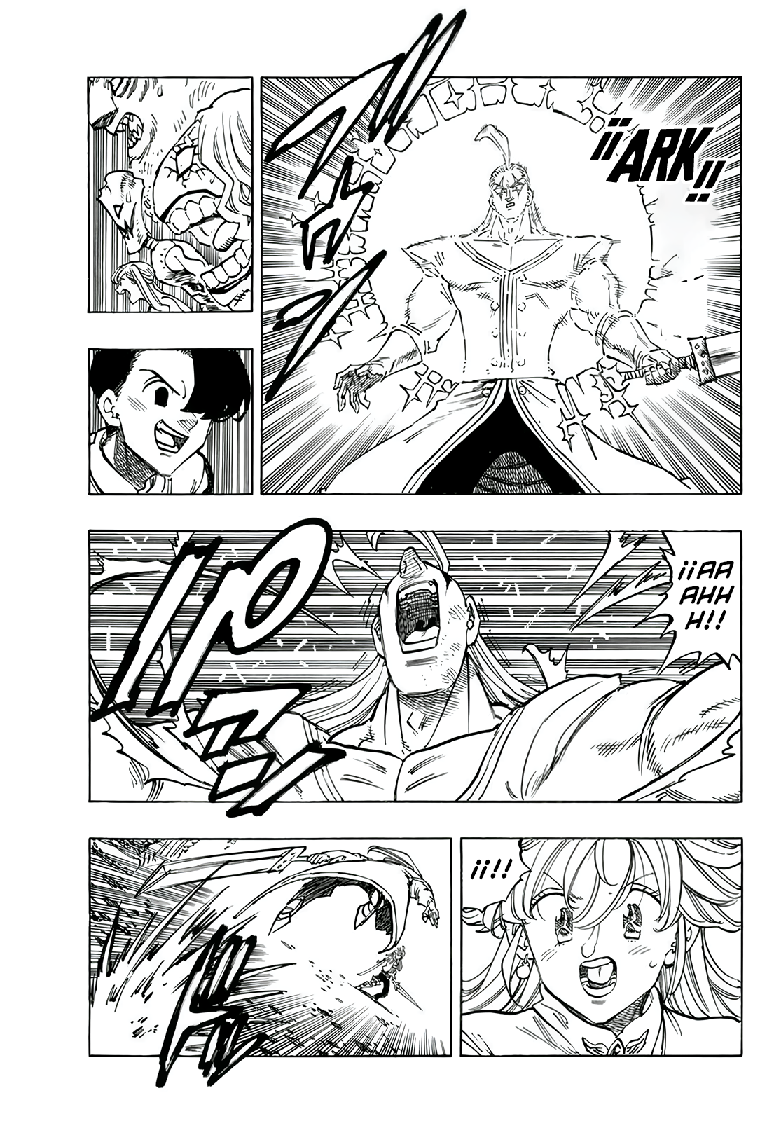 Mokushiroku no Yonkishi Capitulo 111: Hoy Soy Más Fuerte que Ayer página 6