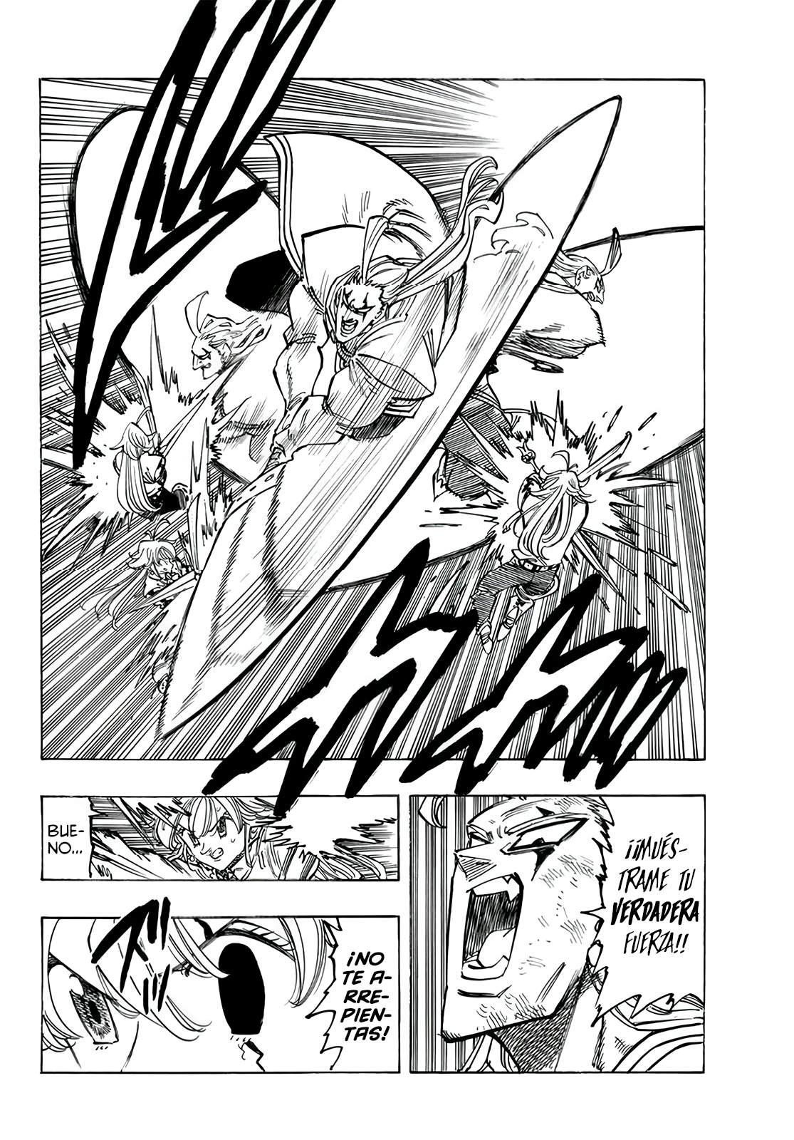 Mokushiroku no Yonkishi Capitulo 111: Hoy Soy Más Fuerte que Ayer página 7