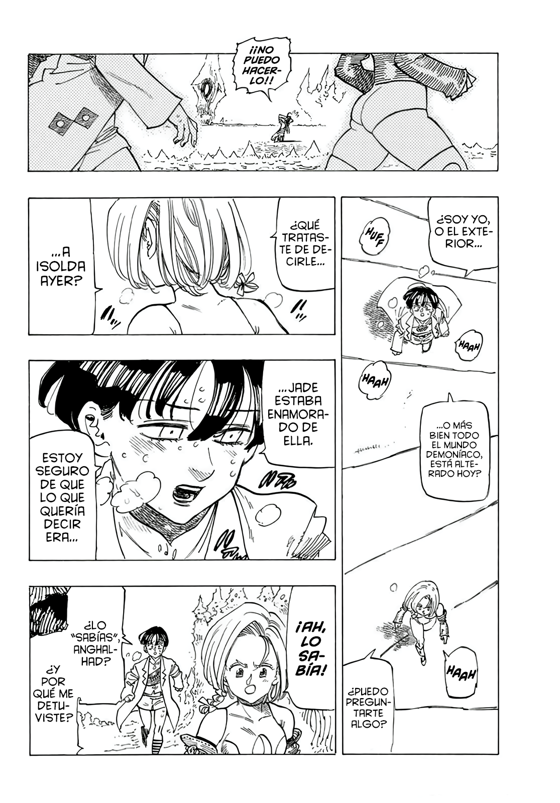 Mokushiroku no Yonkishi Capitulo 112: Corazones que Vacilan página 10