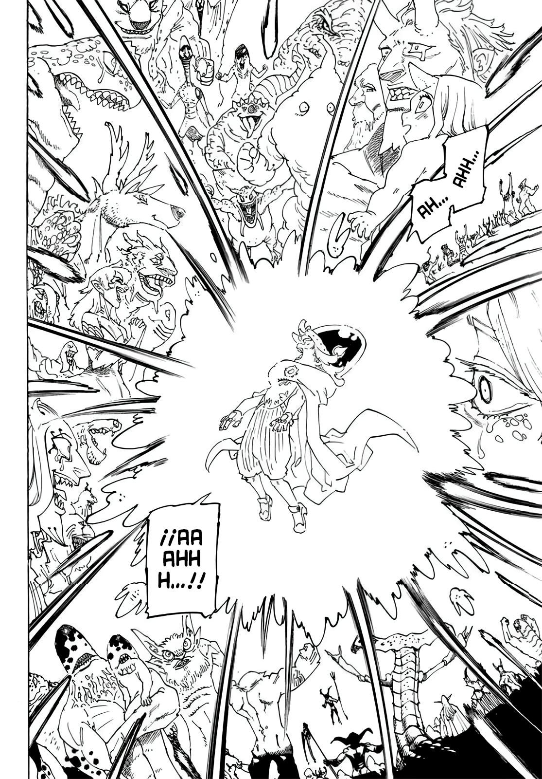 Mokushiroku no Yonkishi Capitulo 112: Corazones que Vacilan página 14