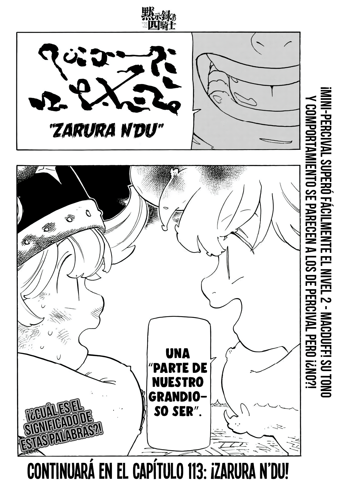 Mokushiroku no Yonkishi Capitulo 112: Corazones que Vacilan página 20