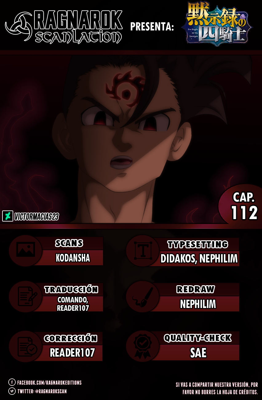 Mokushiroku no Yonkishi Capitulo 112: Corazones que Vacilan página 21