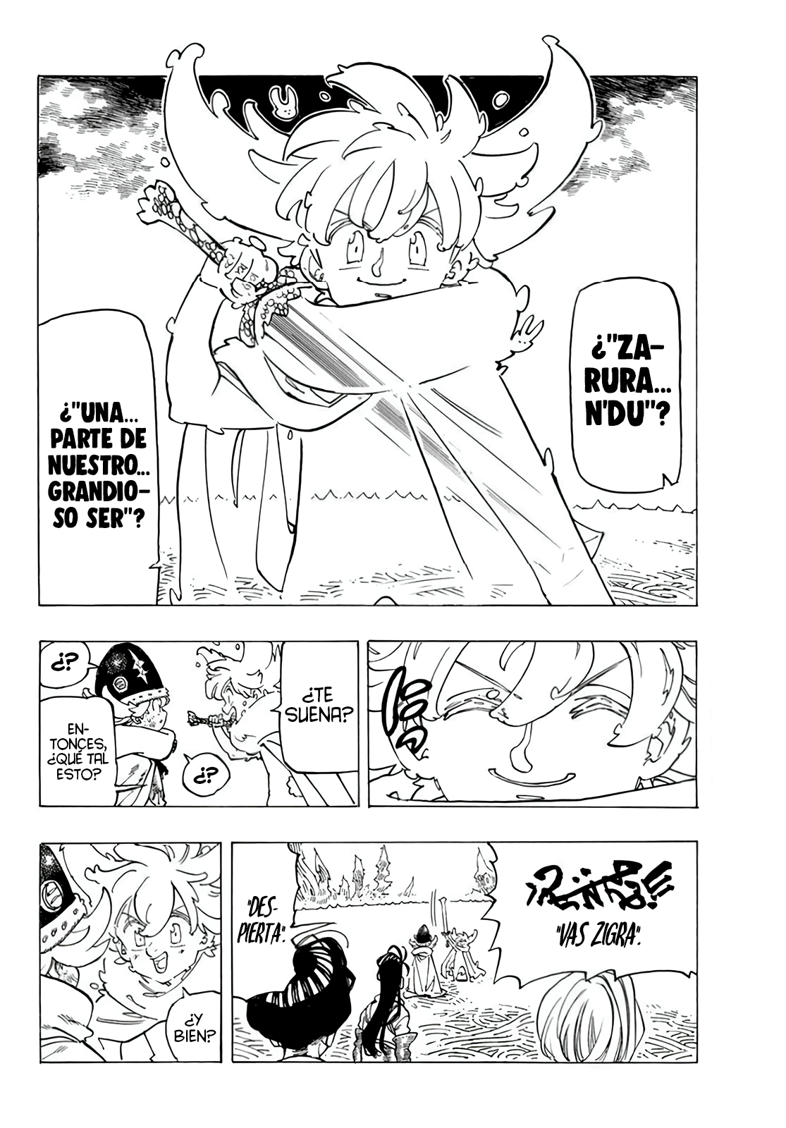 Mokushiroku no Yonkishi Capitulo 113: Zarura N'du página 4