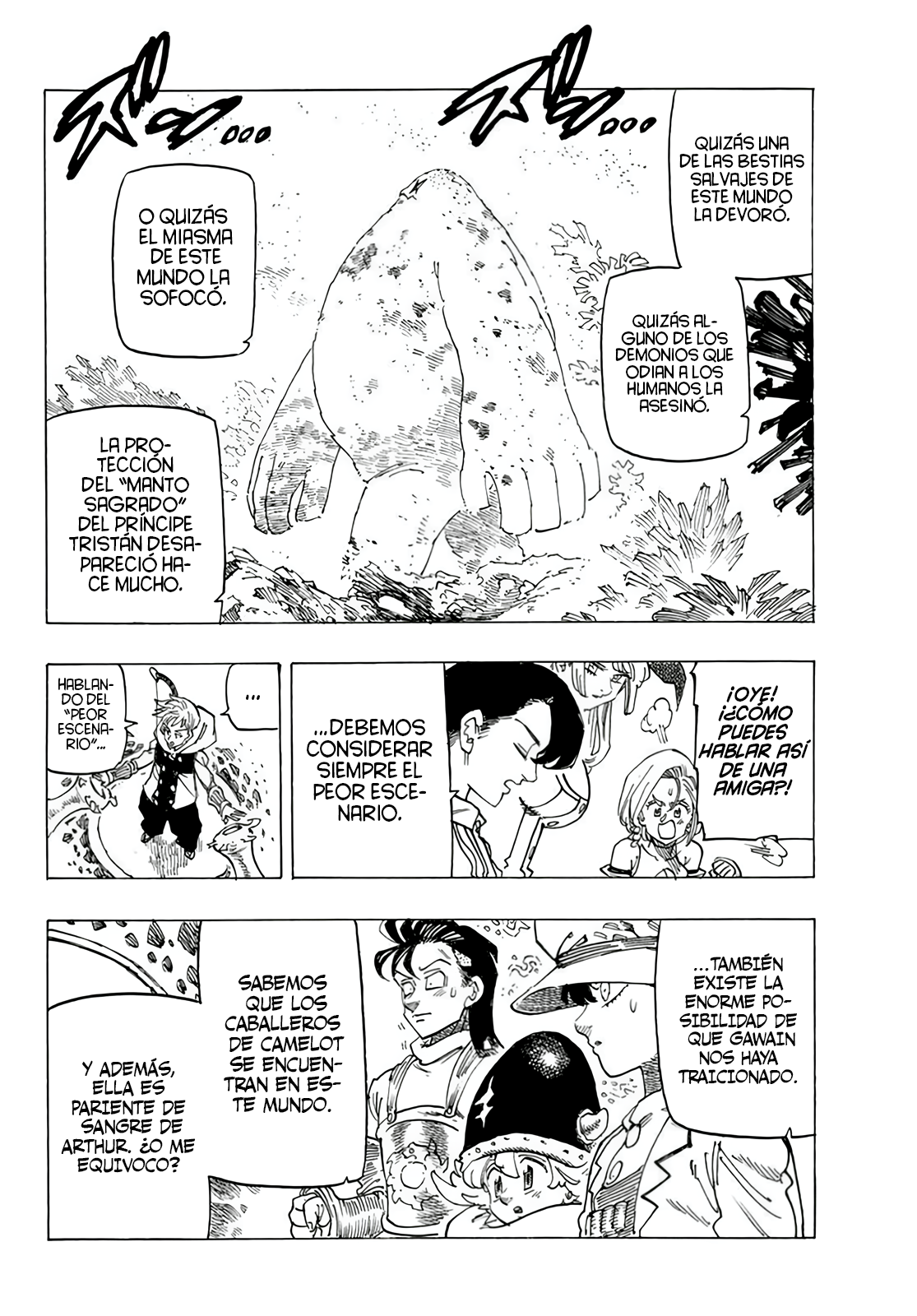 Mokushiroku no Yonkishi Capitulo 114: Comienza la Misión página 10