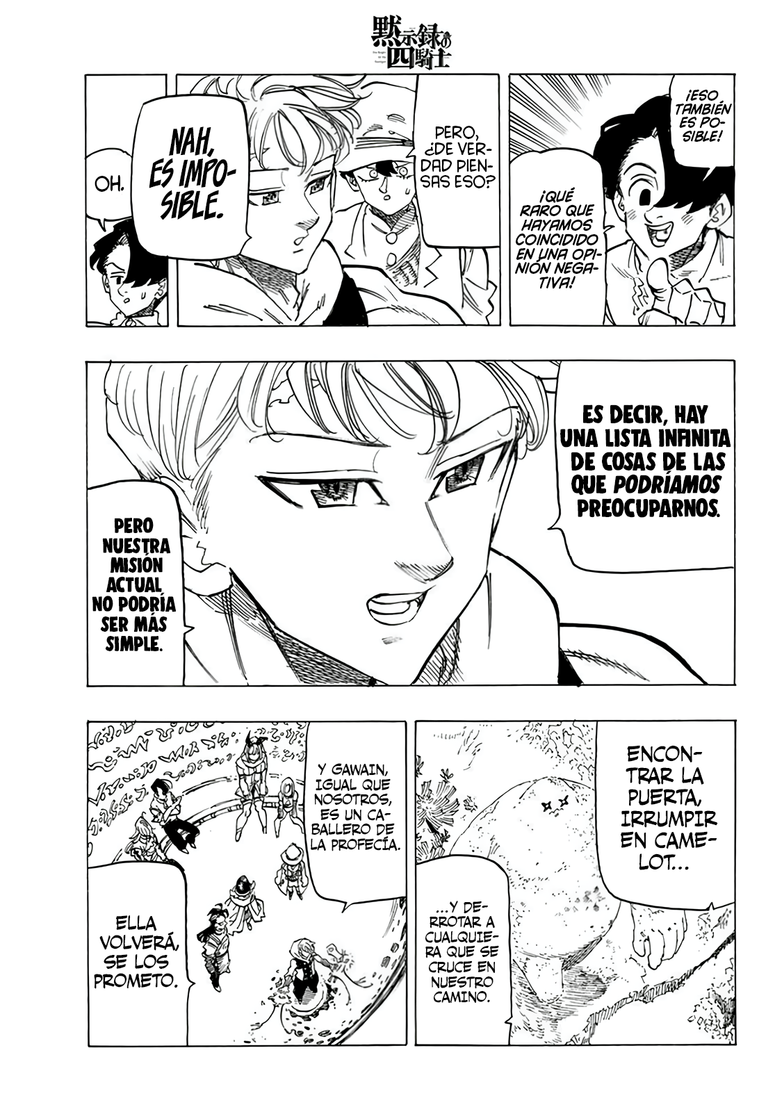 Mokushiroku no Yonkishi Capitulo 114: Comienza la Misión página 11