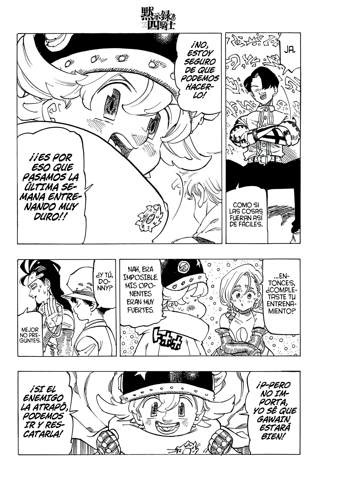 Mokushiroku no Yonkishi Capitulo 114: Comienza la Misión página 12