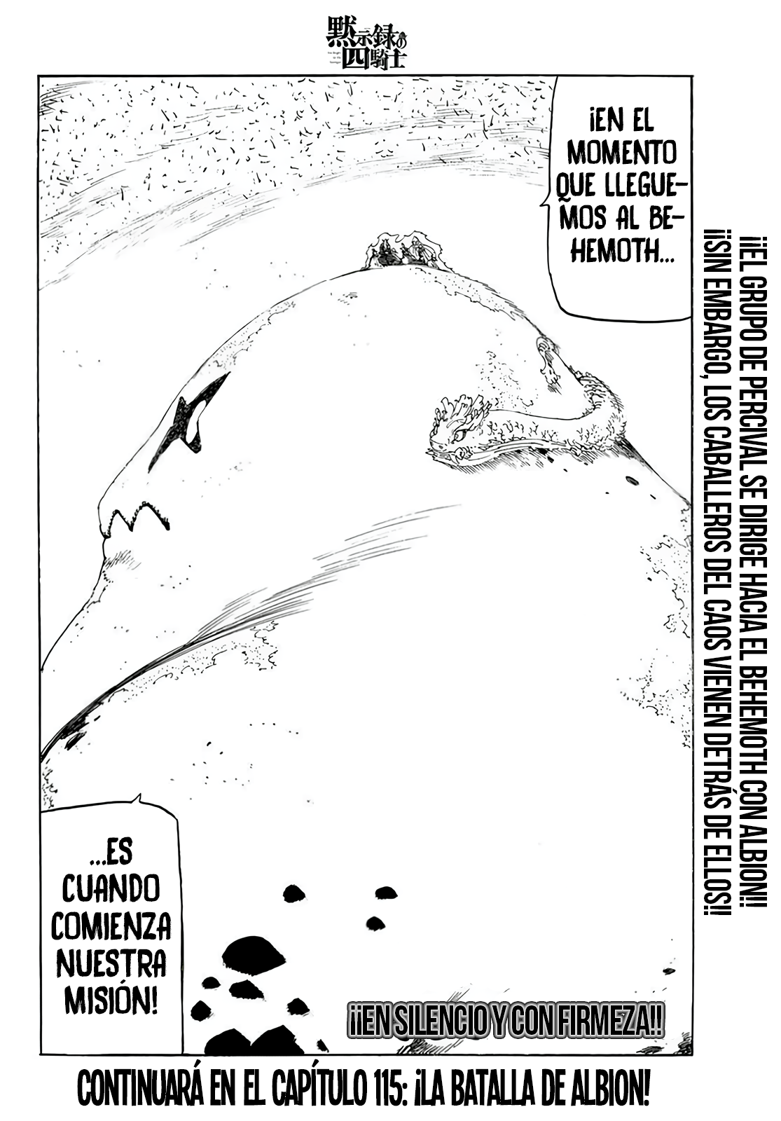 Mokushiroku no Yonkishi Capitulo 114: Comienza la Misión página 20