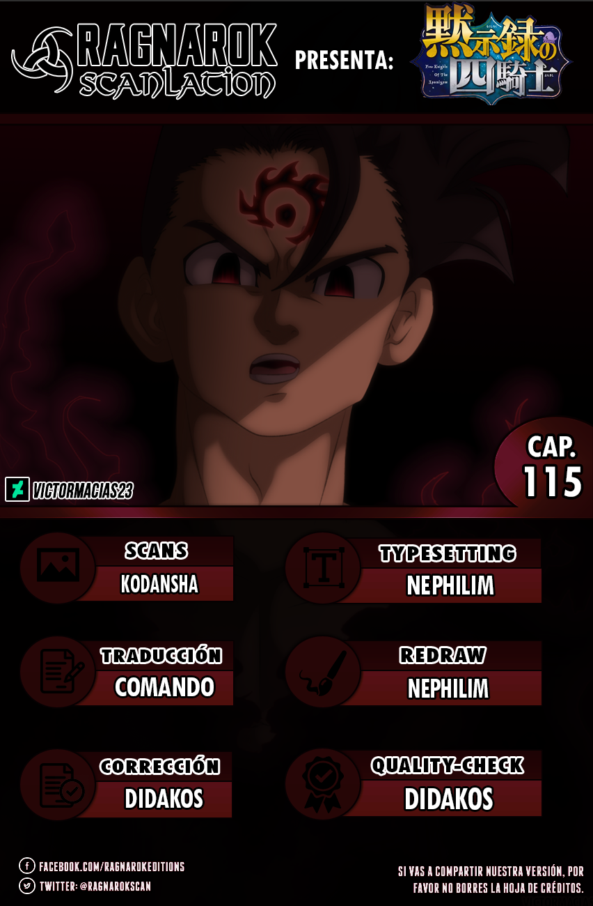 Mokushiroku no Yonkishi Capitulo 115: La Batalla del Albion página 21