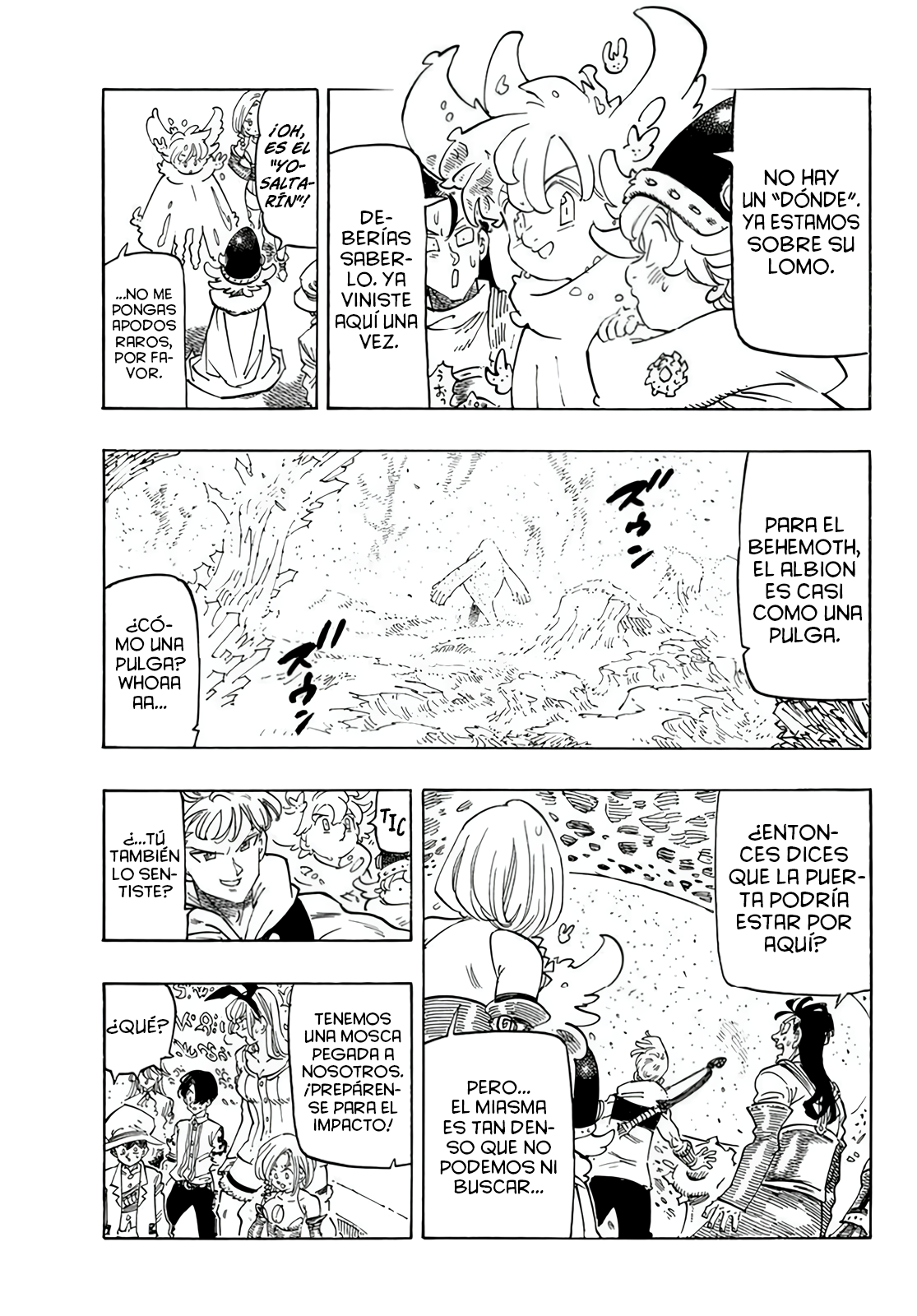 Mokushiroku no Yonkishi Capitulo 115: La Batalla del Albion página 3