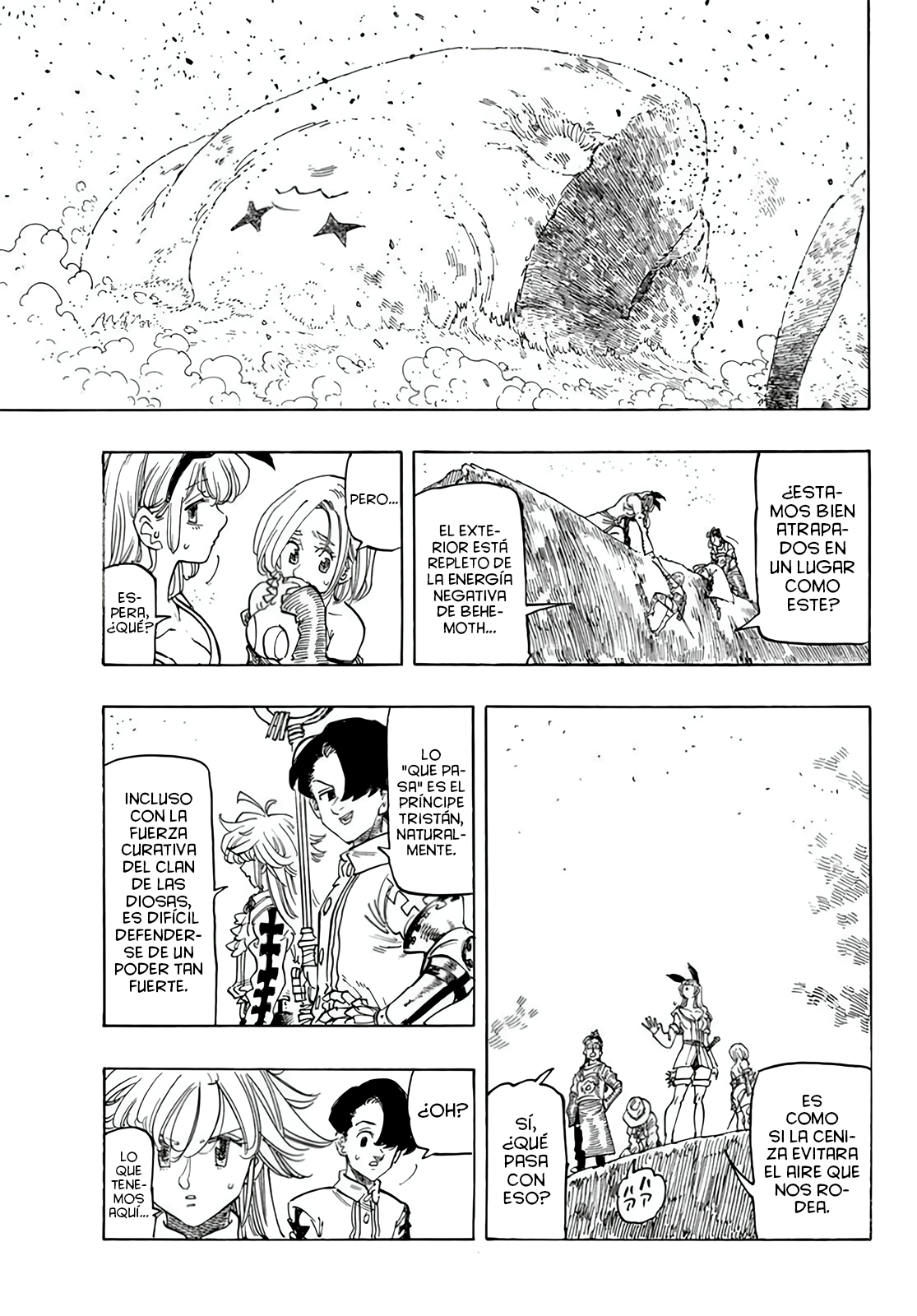 Mokushiroku no Yonkishi Capitulo 116: El Chico del Destino página 2