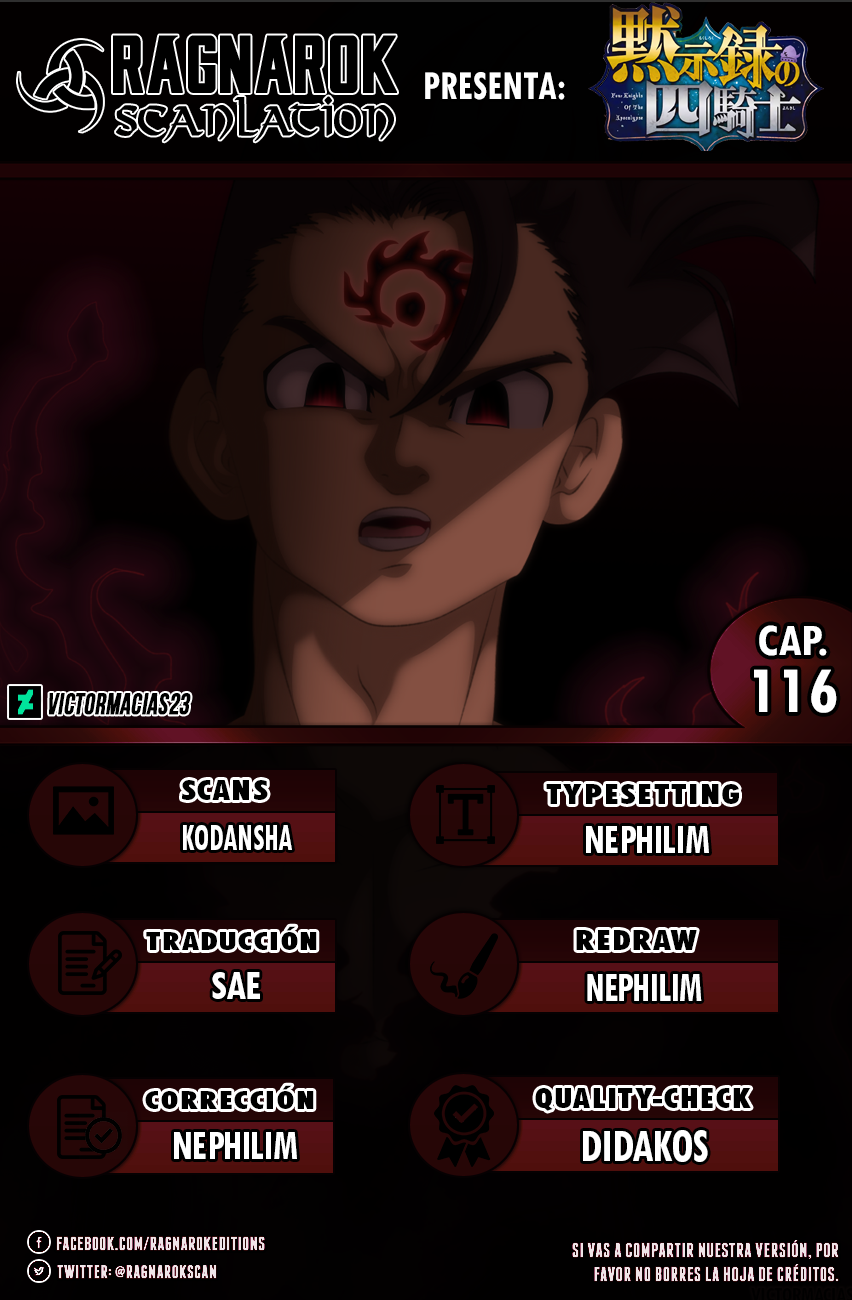 Mokushiroku no Yonkishi Capitulo 116: El Chico del Destino página 23