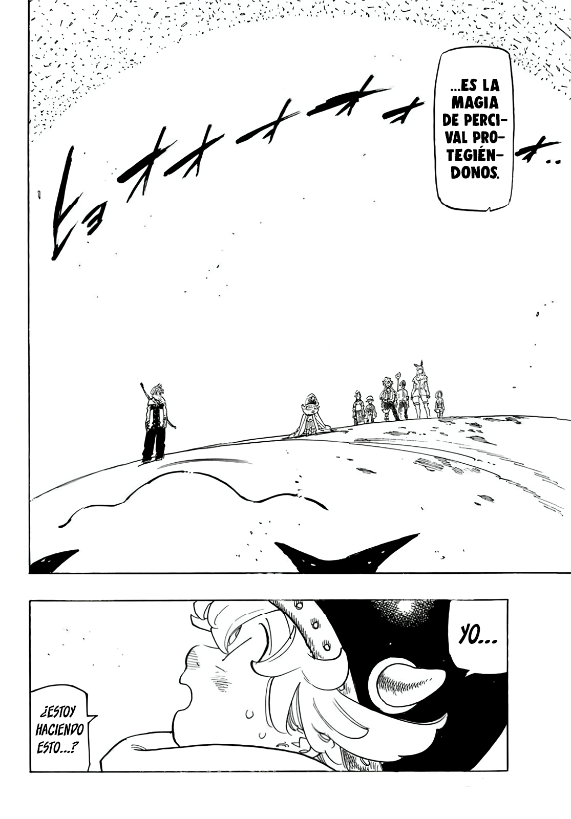 Mokushiroku no Yonkishi Capitulo 116: El Chico del Destino página 3