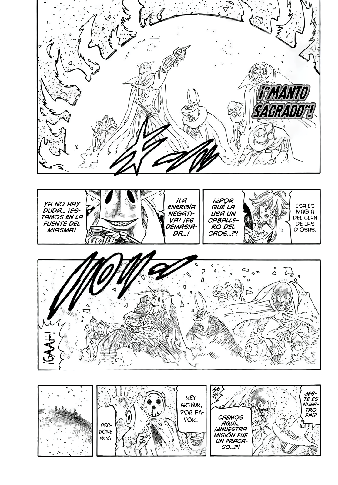 Mokushiroku no Yonkishi Capitulo 116: El Chico del Destino página 6