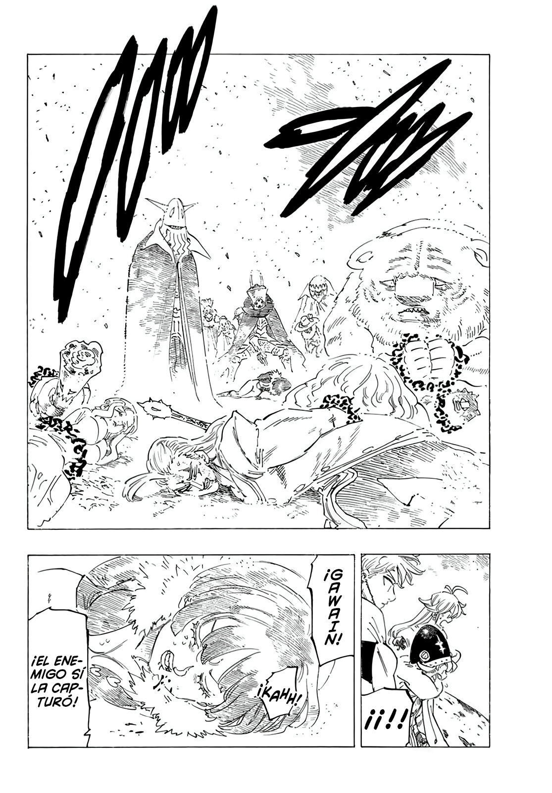 Mokushiroku no Yonkishi Capitulo 116: El Chico del Destino página 9