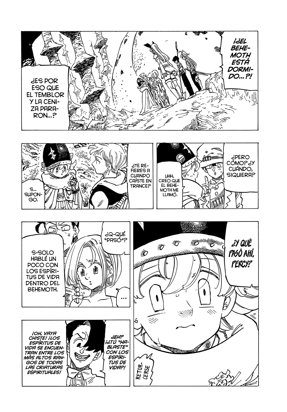 Mokushiroku no Yonkishi Capitulo 118: El Desencadenante de la Batalla página 3