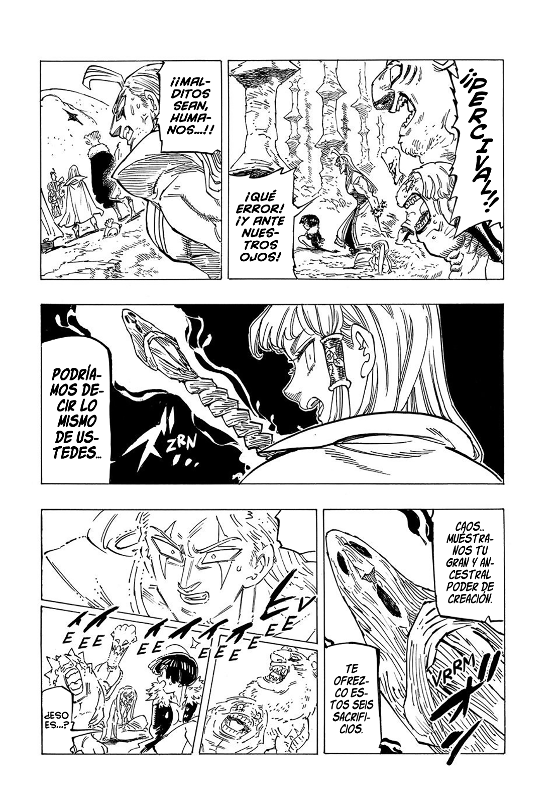 Mokushiroku no Yonkishi Capitulo 119: ¡Choque! ¡Choque! ¡Choque! página 11